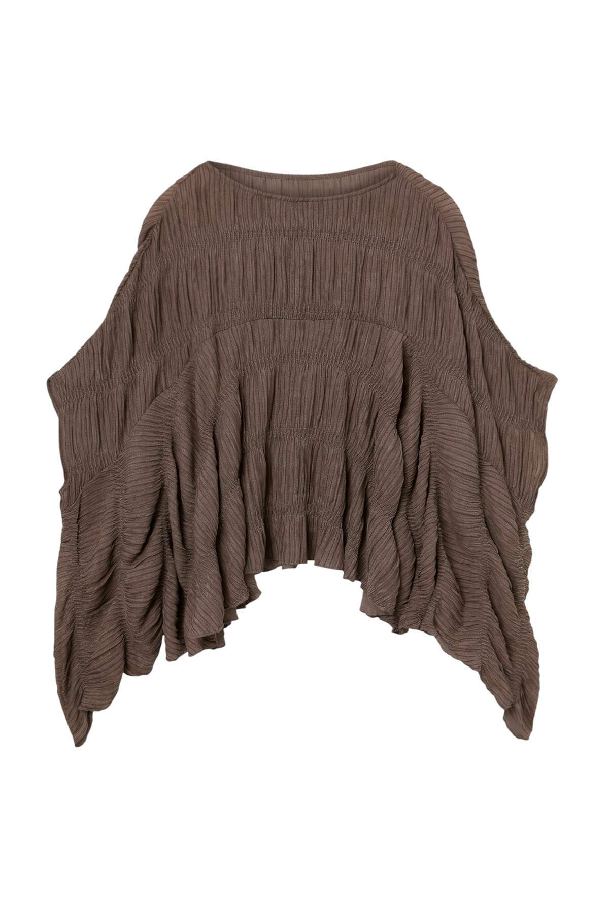 Trendyolmilla Vizon Bluz TWOAW27BZ00328