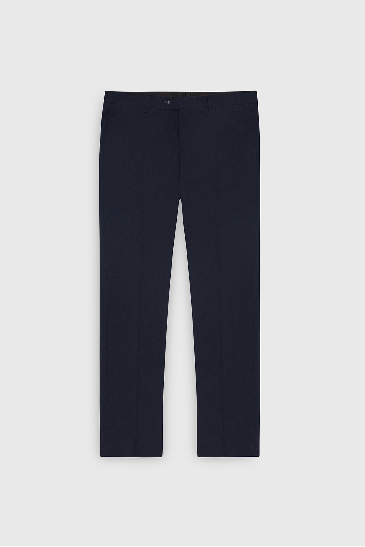 AC&Co / Altınyıldız Classics Erkek Lacivert Comfort Fit Rahat Kesim Yan Cepli Esnek Klasik Pantolon görsel 8