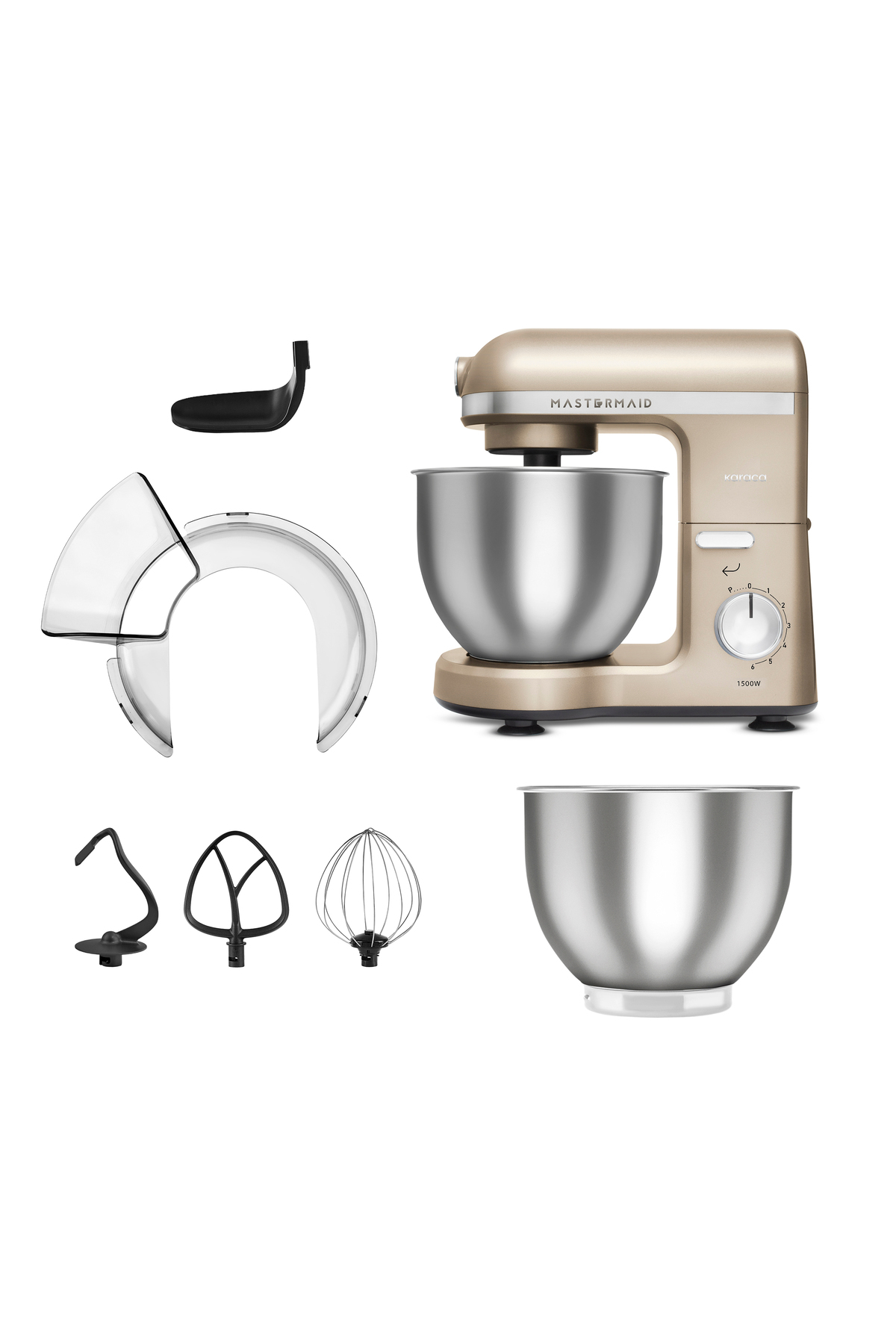 Mastermaid Chef Pro Çift Kollu Mutfak Şefi 1500 W Iconic Beige