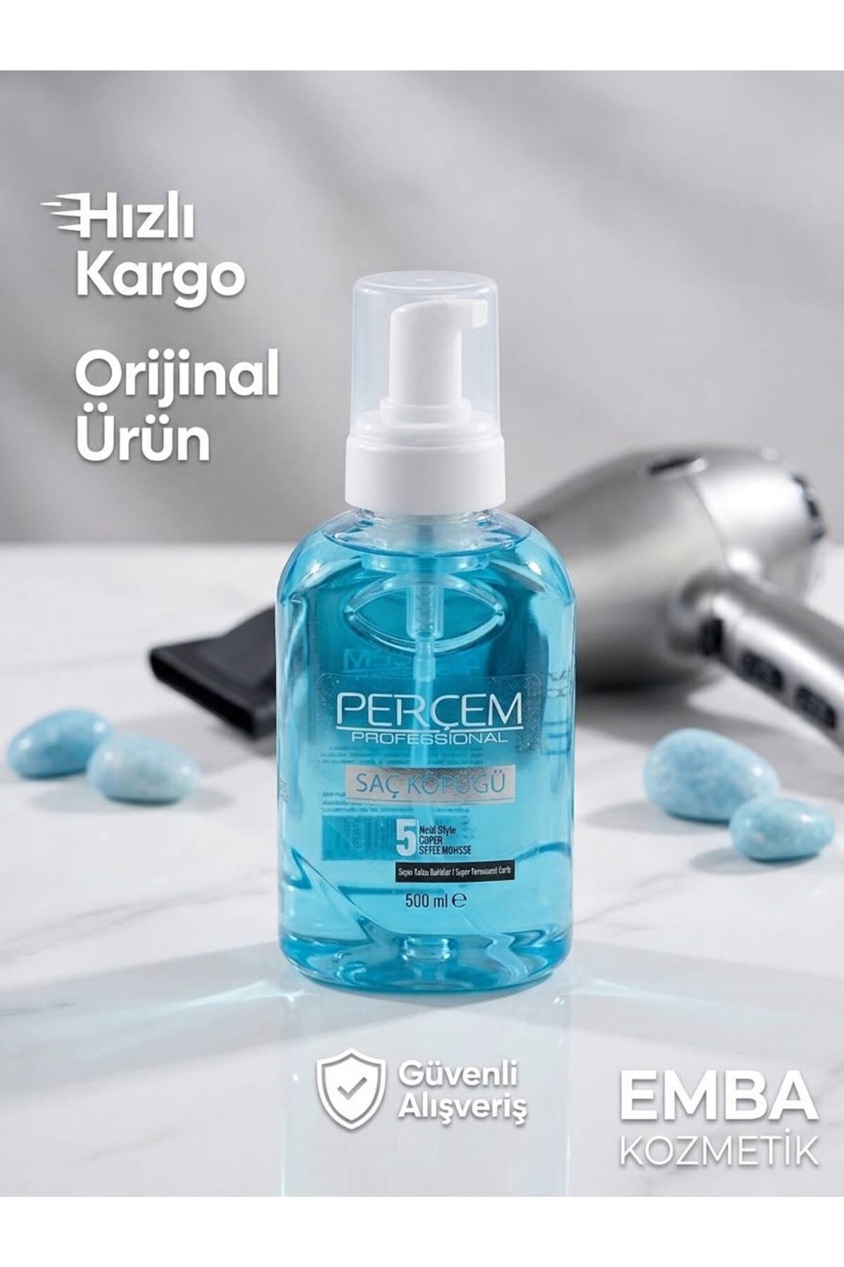 PERÇEM Saç Köpüğü 500 ml — 22