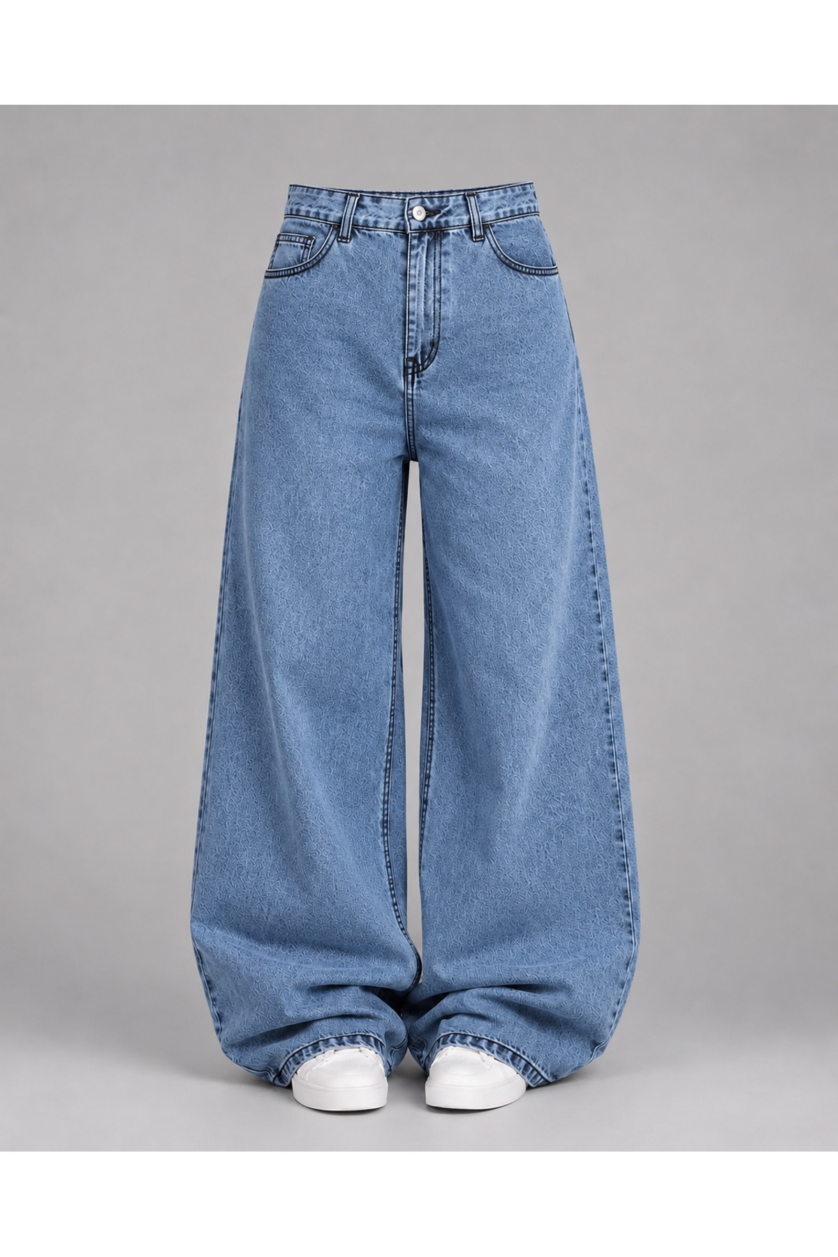 shop Baggy salaş pucket jean kar yıkama jean