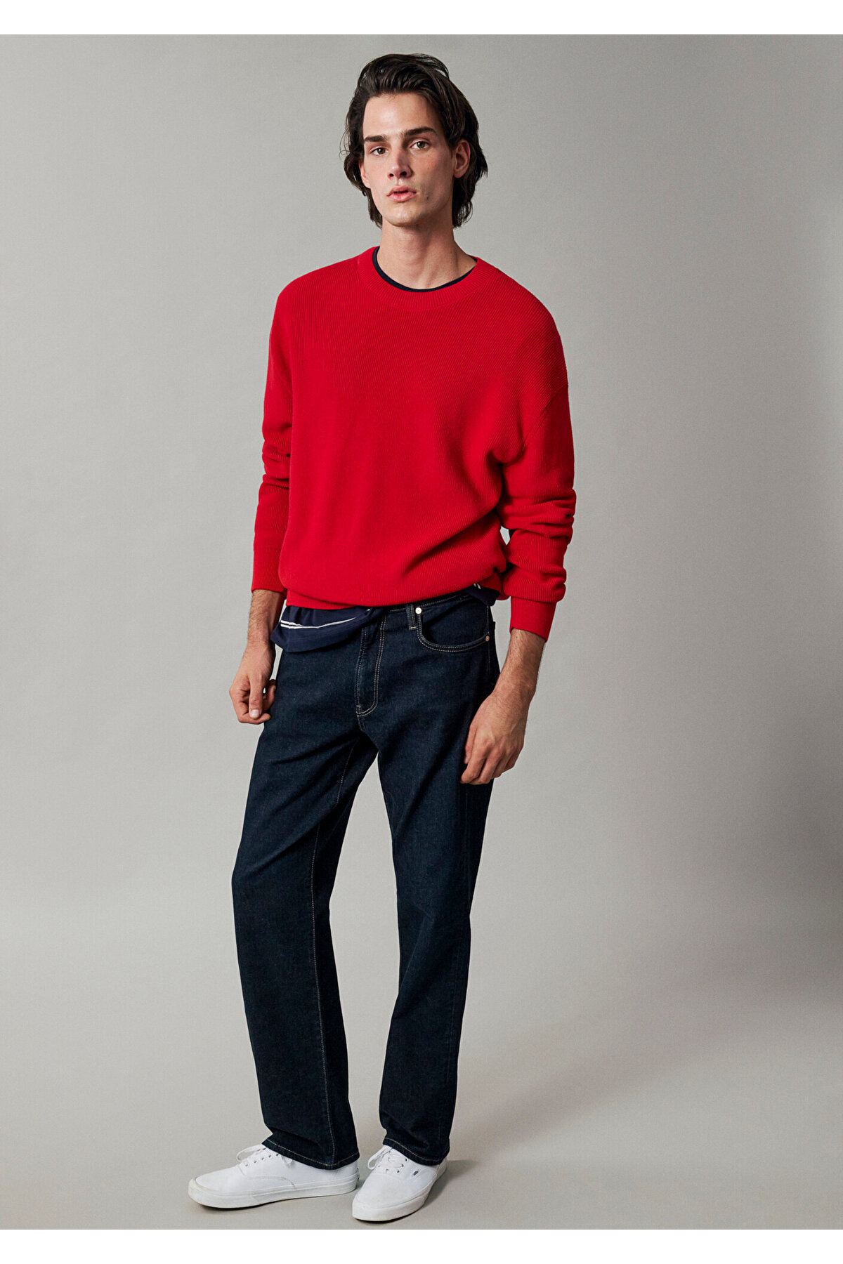 Mavi Marlon Classic Denim Rinse Jean Pantolon 0019166-A4187 görsel 2