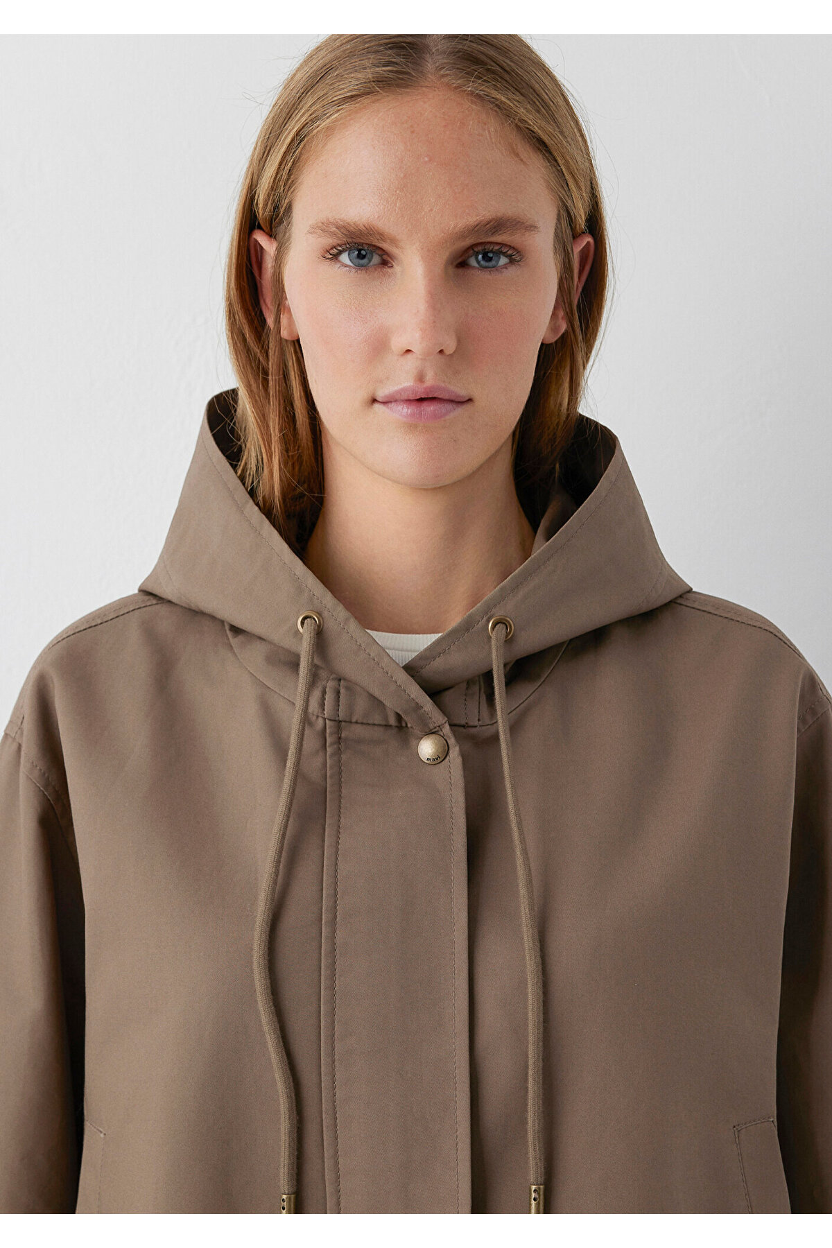 Mavi Kahverengi Ceket Oversize / Geniş Kesim 1110888-85555 görsel 6