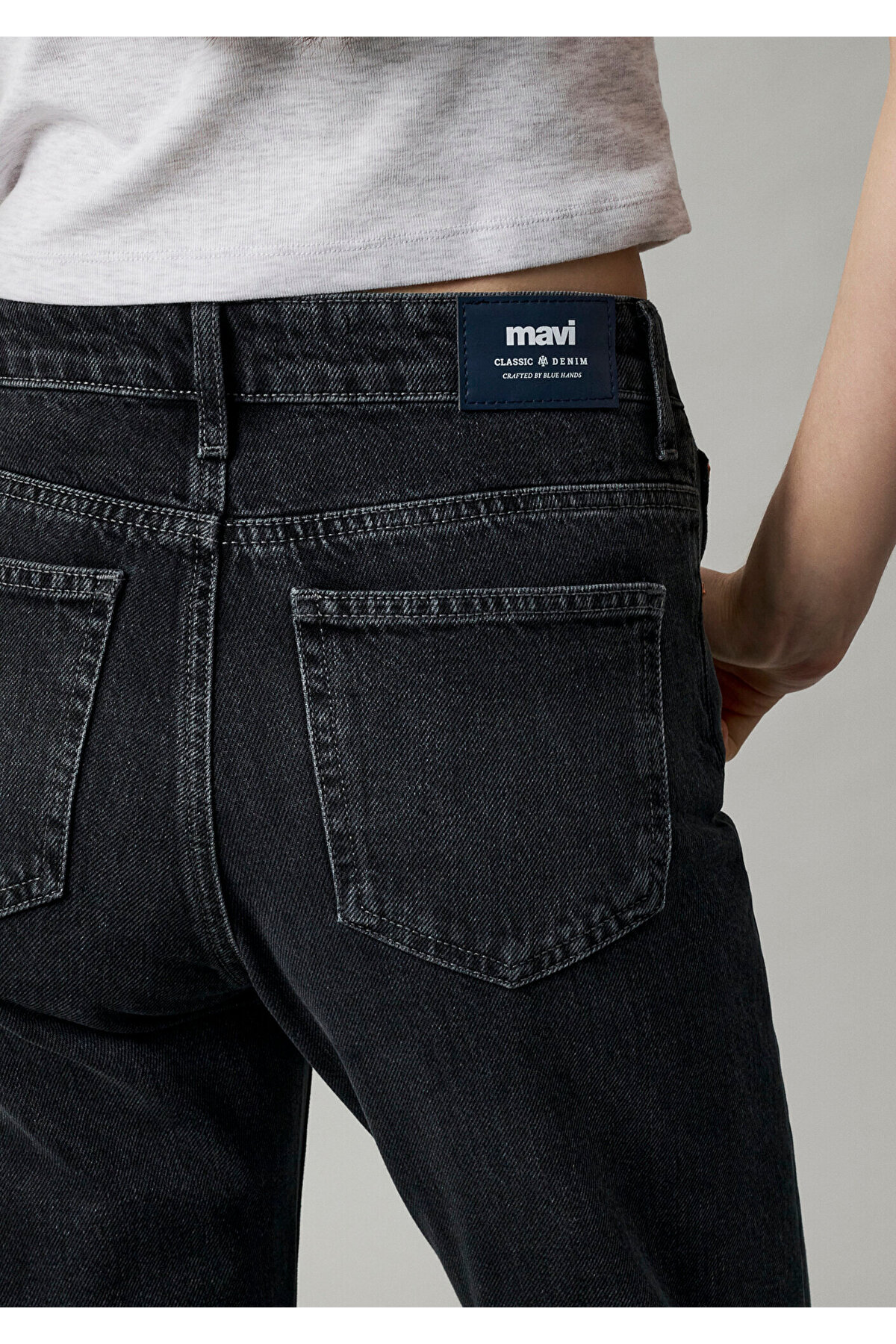 Mavi Barcelona Classic Denim Gri Jean Pantolon 101047-A3825 görsel 8
