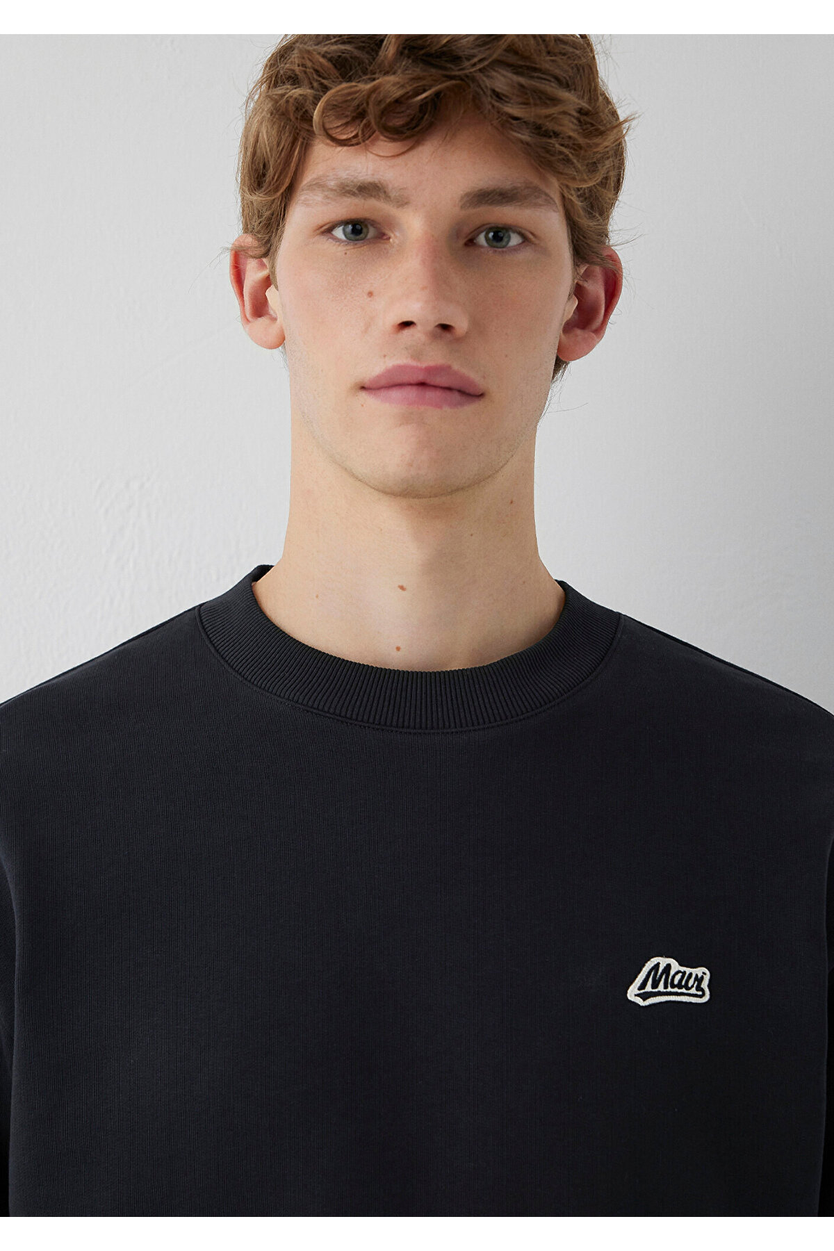 Mavi M0S10611 Patch Nakışlı Erkek Sweatshirt SİYAH görsel 7
