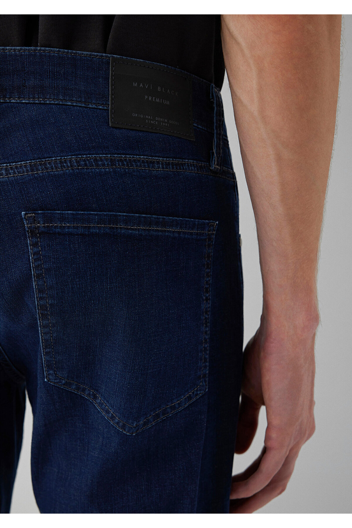 Mavi Hunter Black Koyu Jean Pantolon 00202A4180 görsel 8