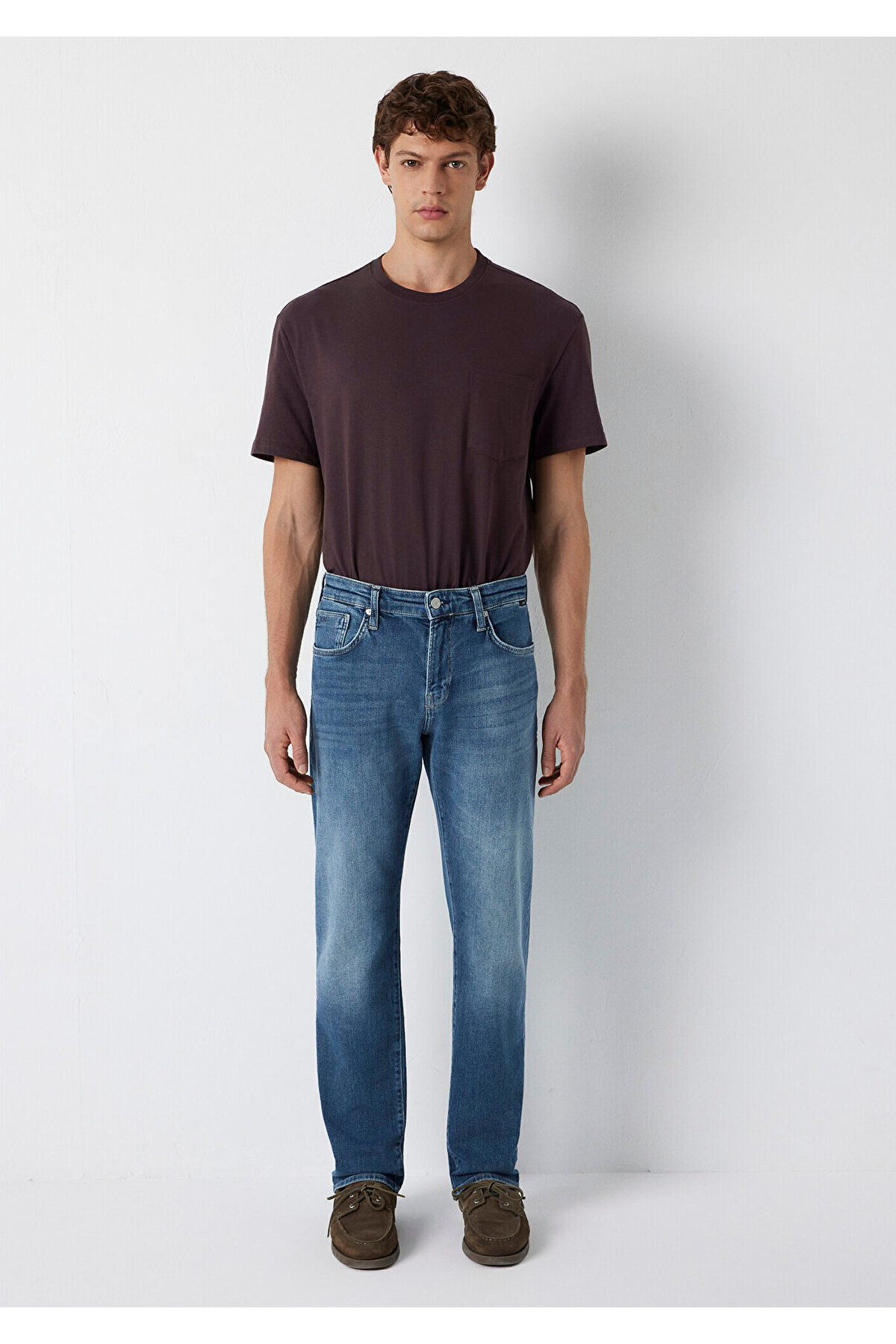 Mavi Lısbon Classic Denim Loose Fit Erkek Jean Pantolon 0010039-A3934 görsel 3