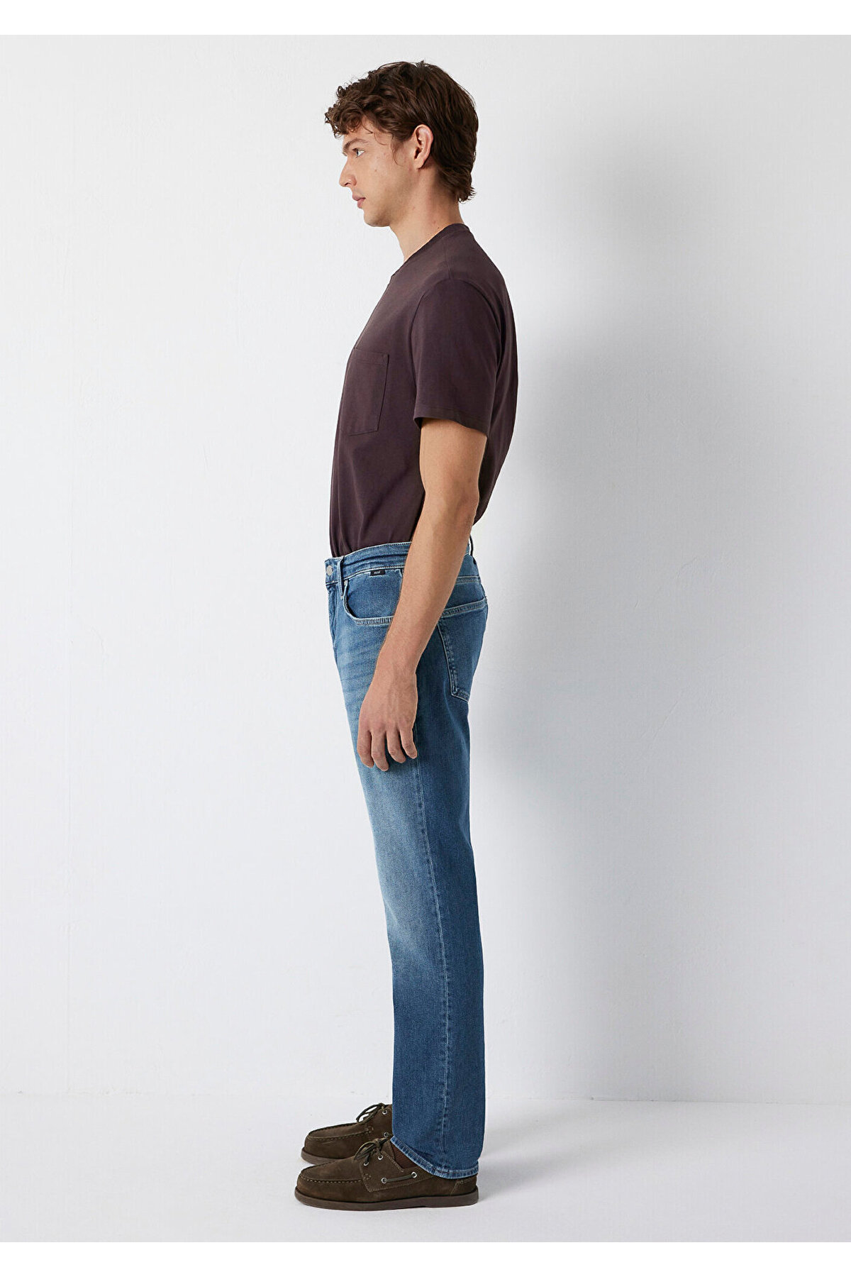 Mavi Lısbon Classic Denim Loose Fit Erkek Jean Pantolon 0010039-A3934 görsel 4