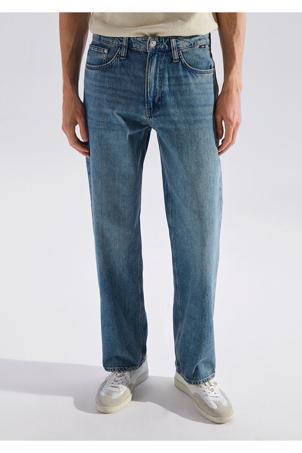 Mavi Orson Street Puslu Indigo Mavisi Jean Pantolon 0019402-A3348 görsel 3