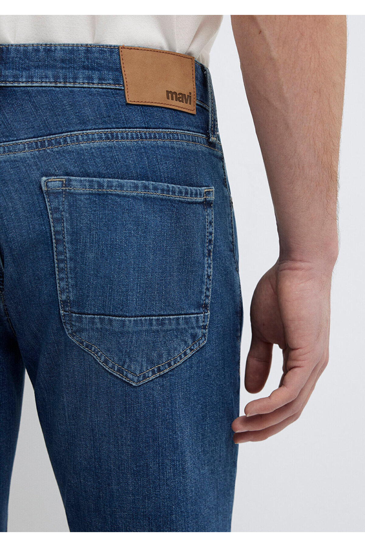 Mavi Martin Vintage Koyu Jean Pantolon 88378A3871 görsel 8