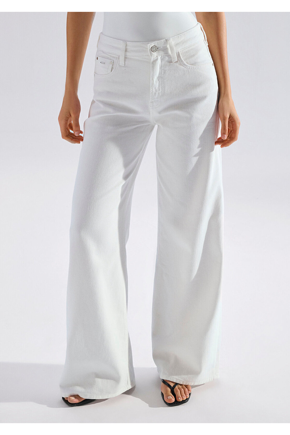 Mavi Joy Edition Kırık Beyaz Jean Pantolon 1010960-A3162 görsel 5