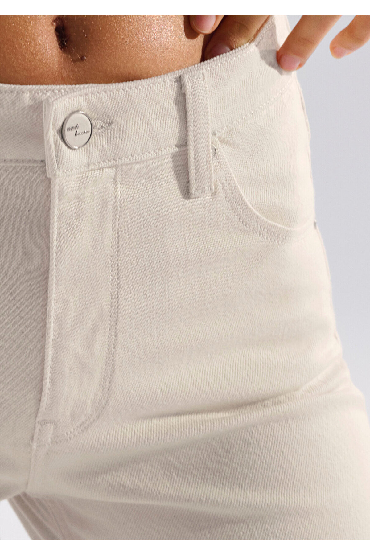 Mavi Siena Iconic Krem Jean Pantolon 1010763-A3903 görsel 6