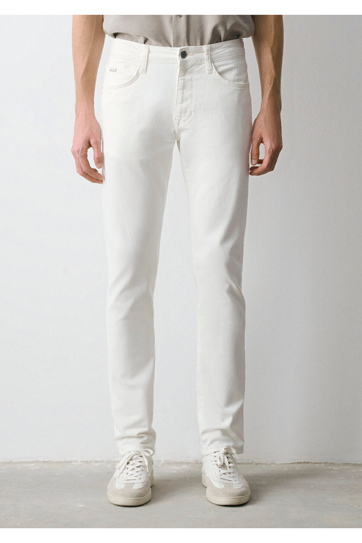 Mavi Jake Edition Beyaz Jean Pantolon 0042290581 görsel 3