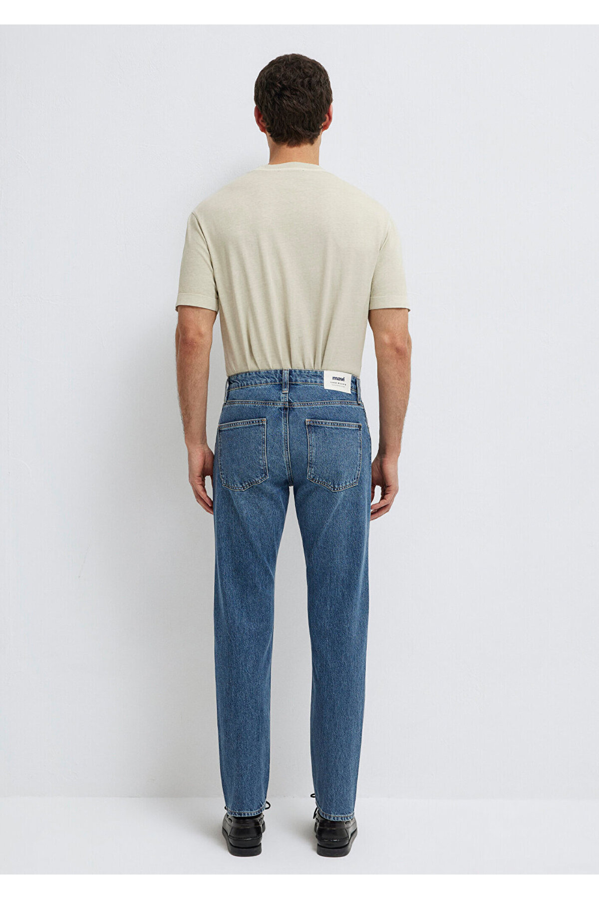 Mavi London Classic Denim Koyu Jean Pantolon 0010172-A1724 görsel 6