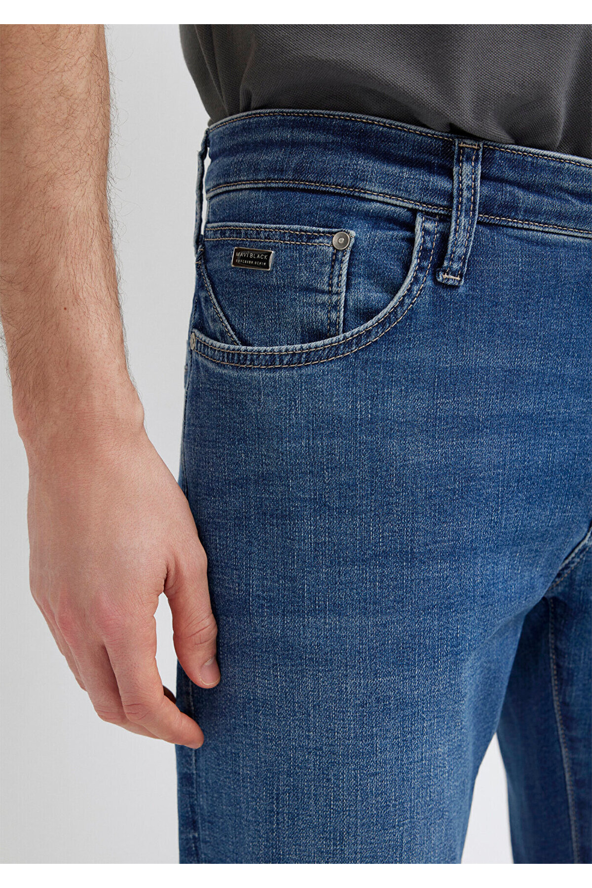 Mavi Martin Black Koyu Jean Pantolon 00378A3044 görsel 7
