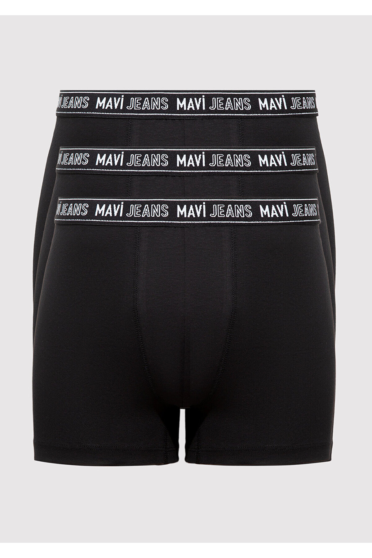 Mavi 7li Siyah Basic Boxer 0912288-900 görsel 2