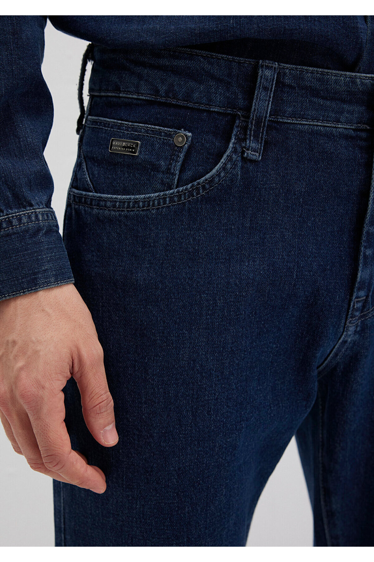 Mavi Martin Black Koyu Puslu Jean Pantolon 0037890982 görsel 6