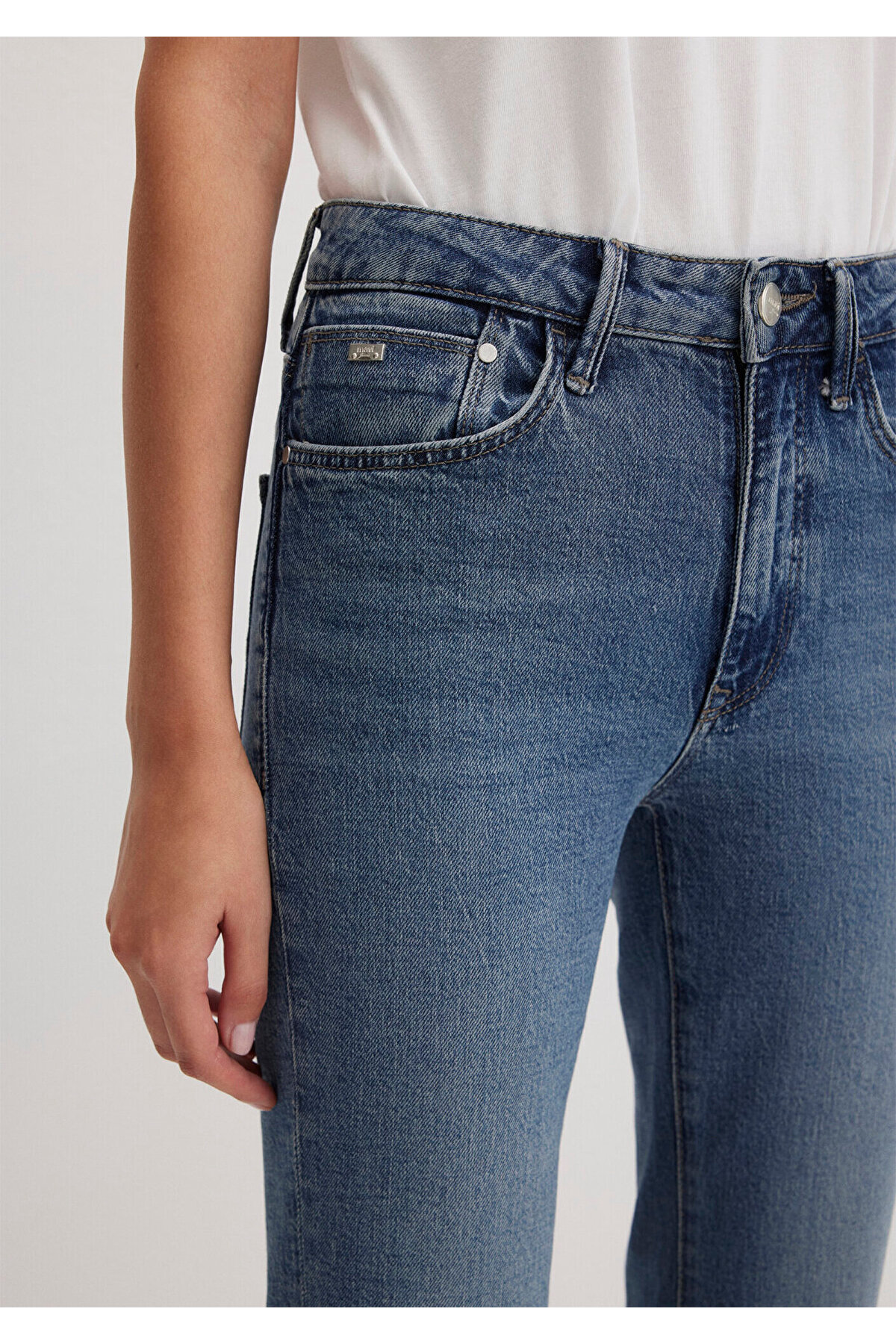 Mavi Viola Premium Blue Vintage Koyu Jean Pantolon 101048-89176 görsel 6