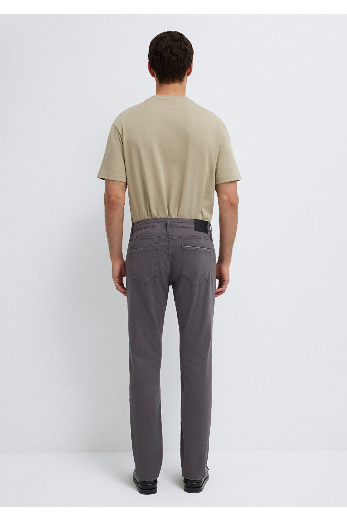 Mavi Marcus Black Antrasit Gabardin Pantolon 00351A2794 görsel 6
