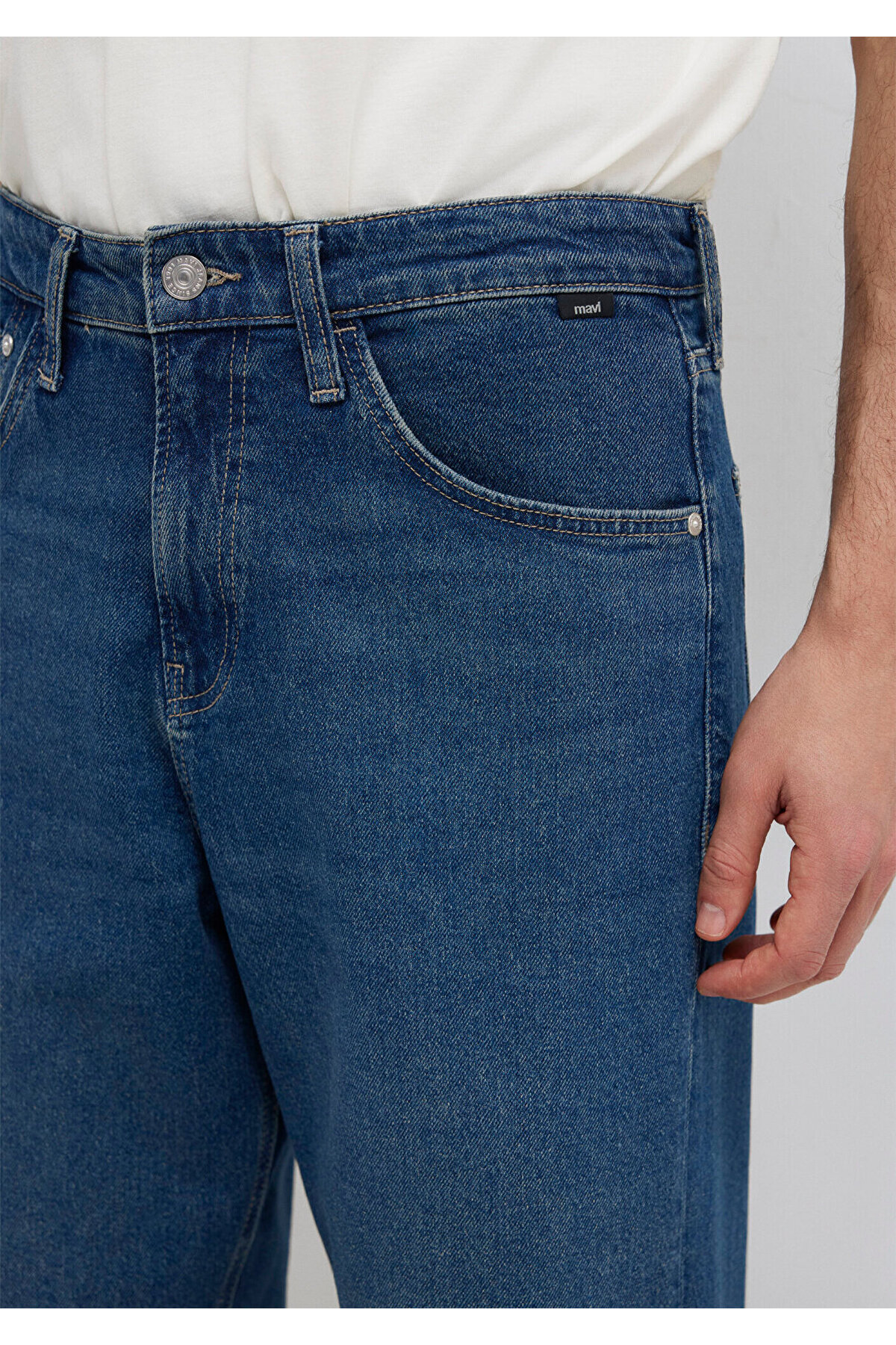 Mavi Toronto Street Vintage Koyu Jean Pantolon 0010289-A1706 görsel 7