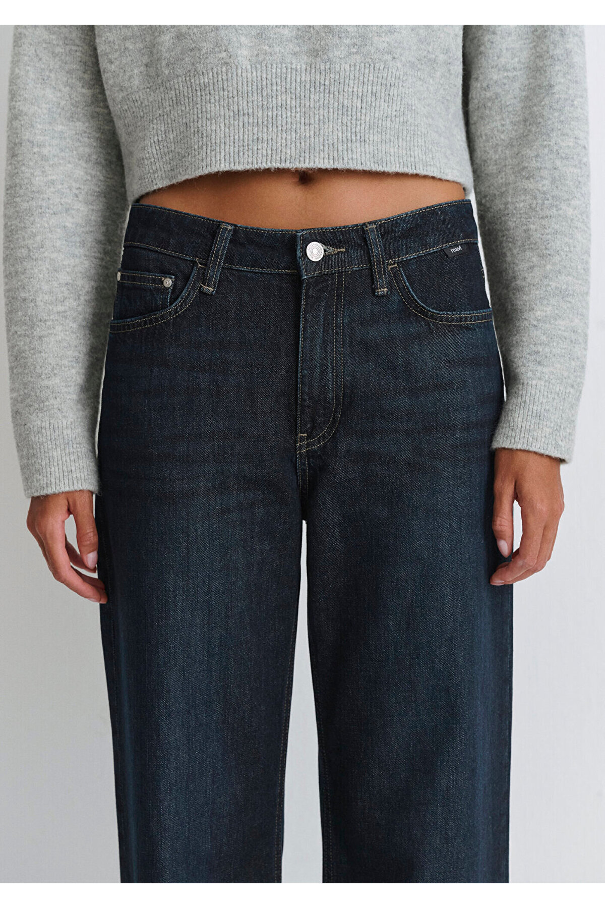 Mavi Malibu Real Blue Vintage Rinse Jean Pantolon 1010152-91221 görsel 8