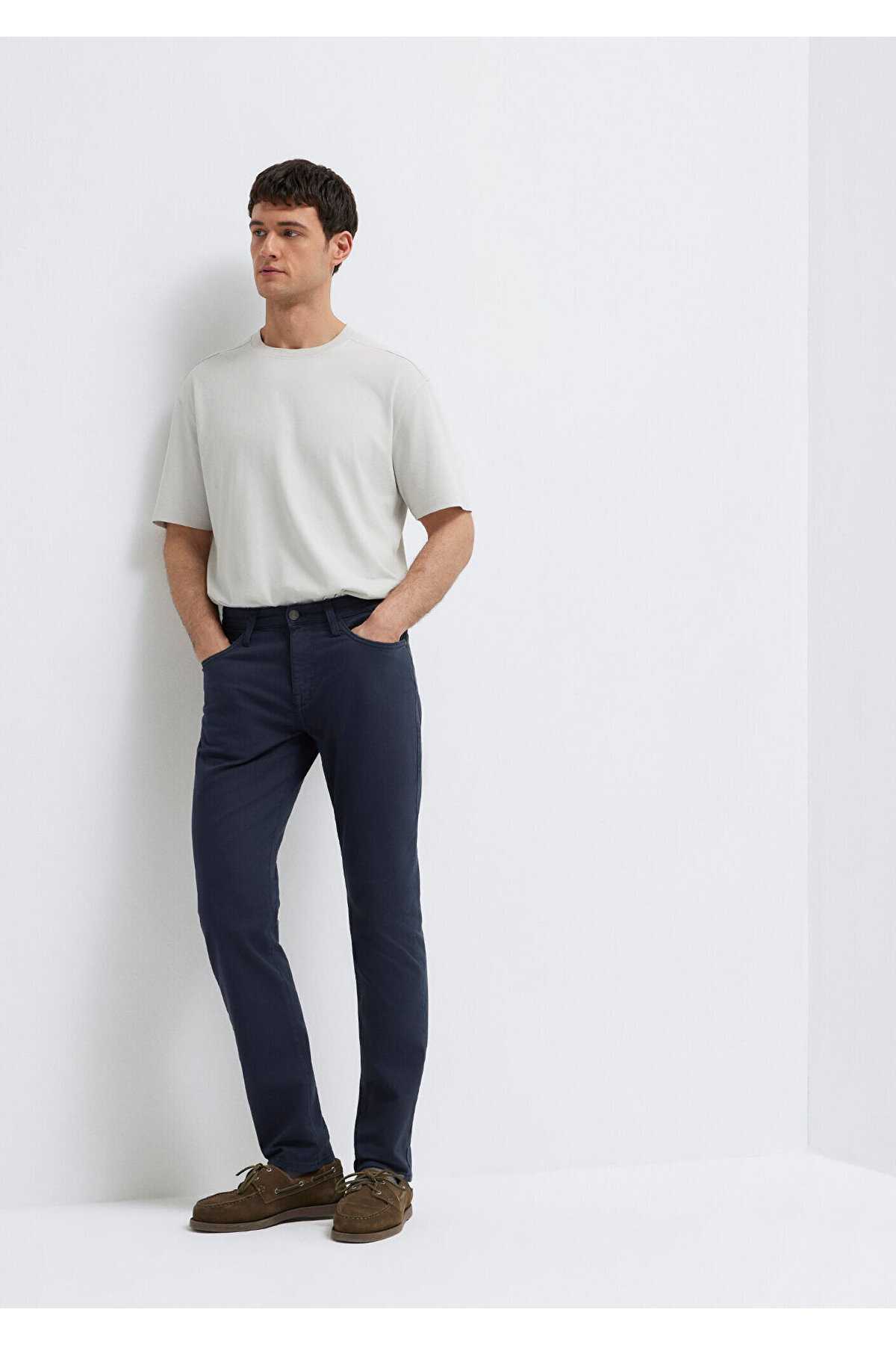 Mavi Marcus Black Lacivert Gabardin Pantolon 00351A2793 görsel 2