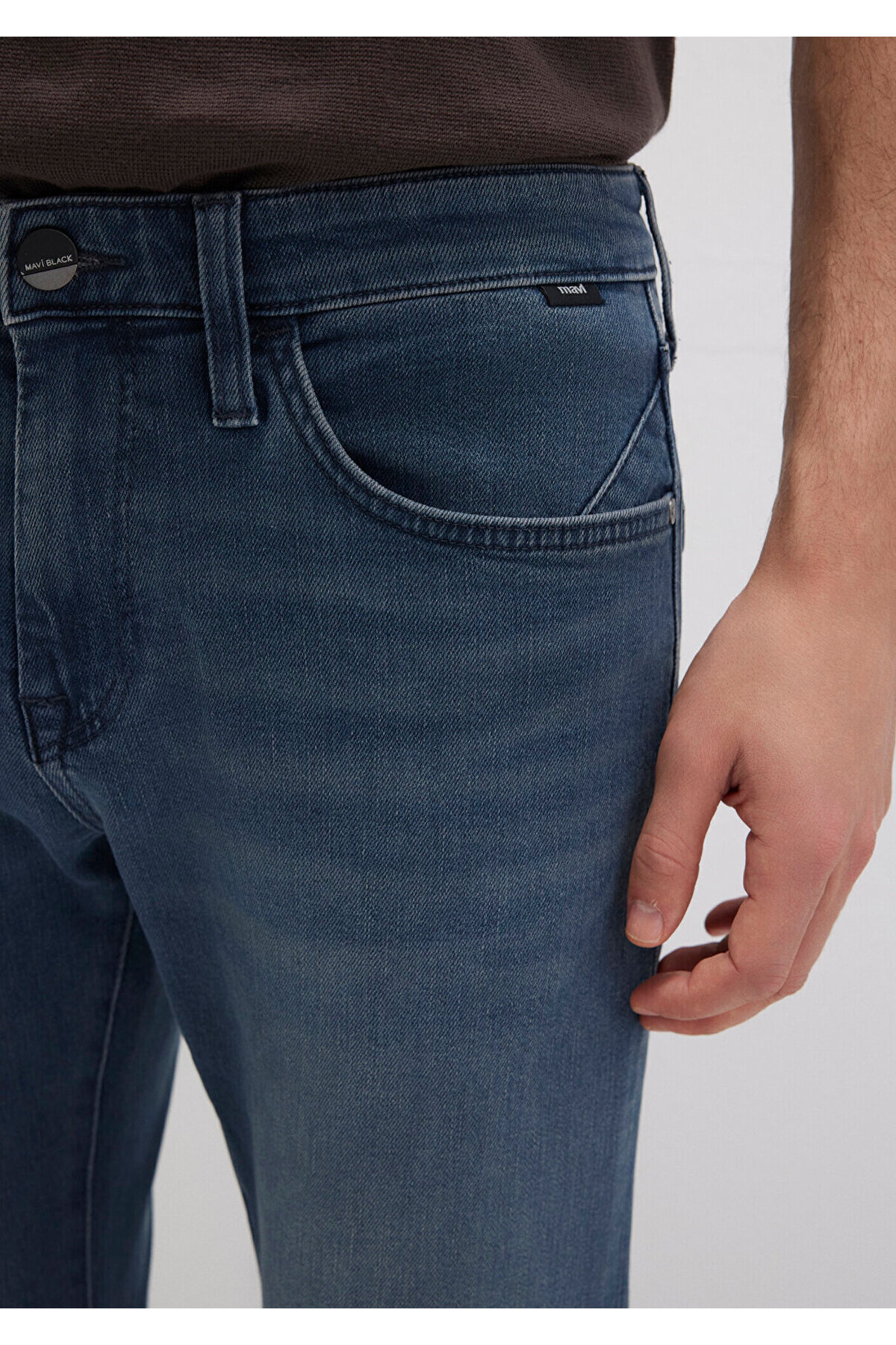 Mavi James Black Puslu Mürekkep Jean Pantolon 0042490667 görsel 5