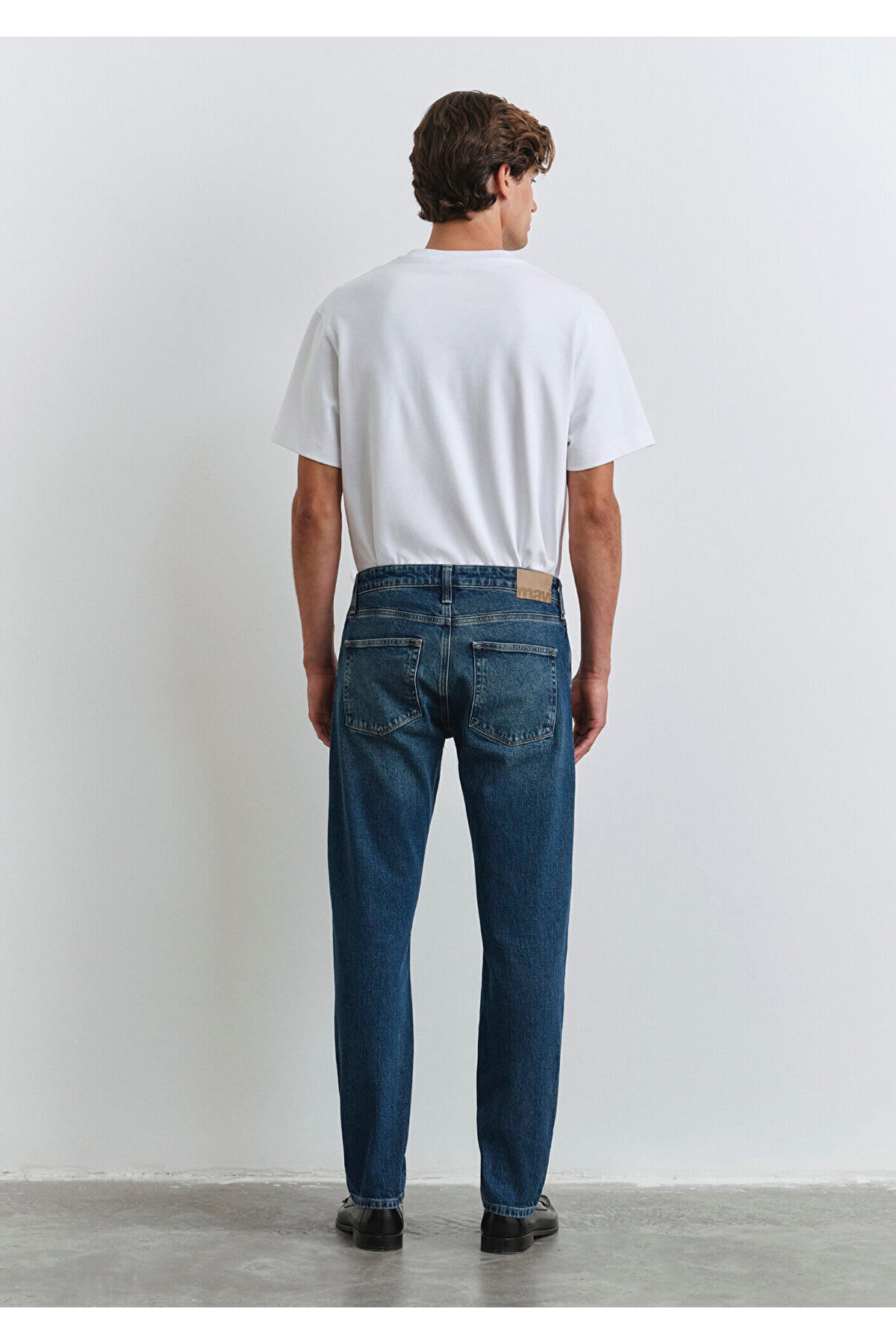 Mavi London Pro Puslu Koyu Jean Pantolon görsel 4