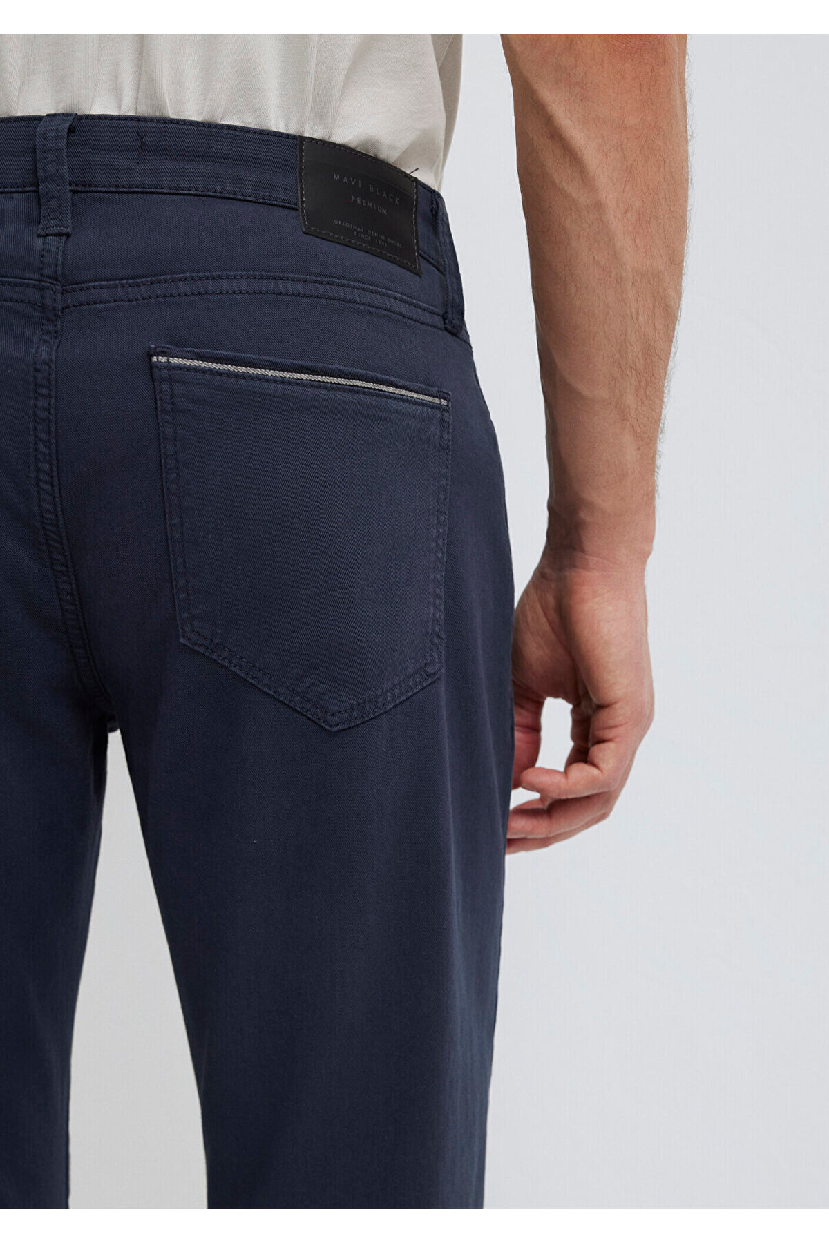 Mavi Marcus Black Lacivert Gabardin Pantolon 00351A2793 görsel 8