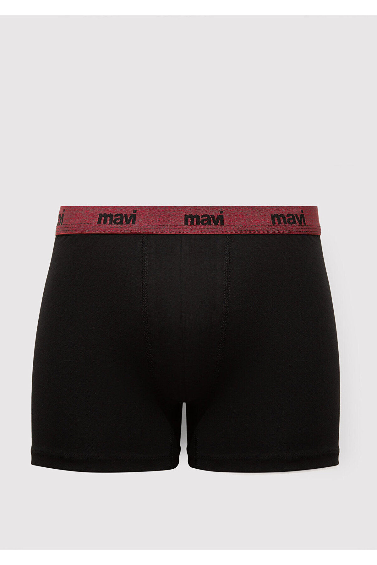 Mavi 3lü Siyah Baskılı Boxer 0912225-900 görsel 4