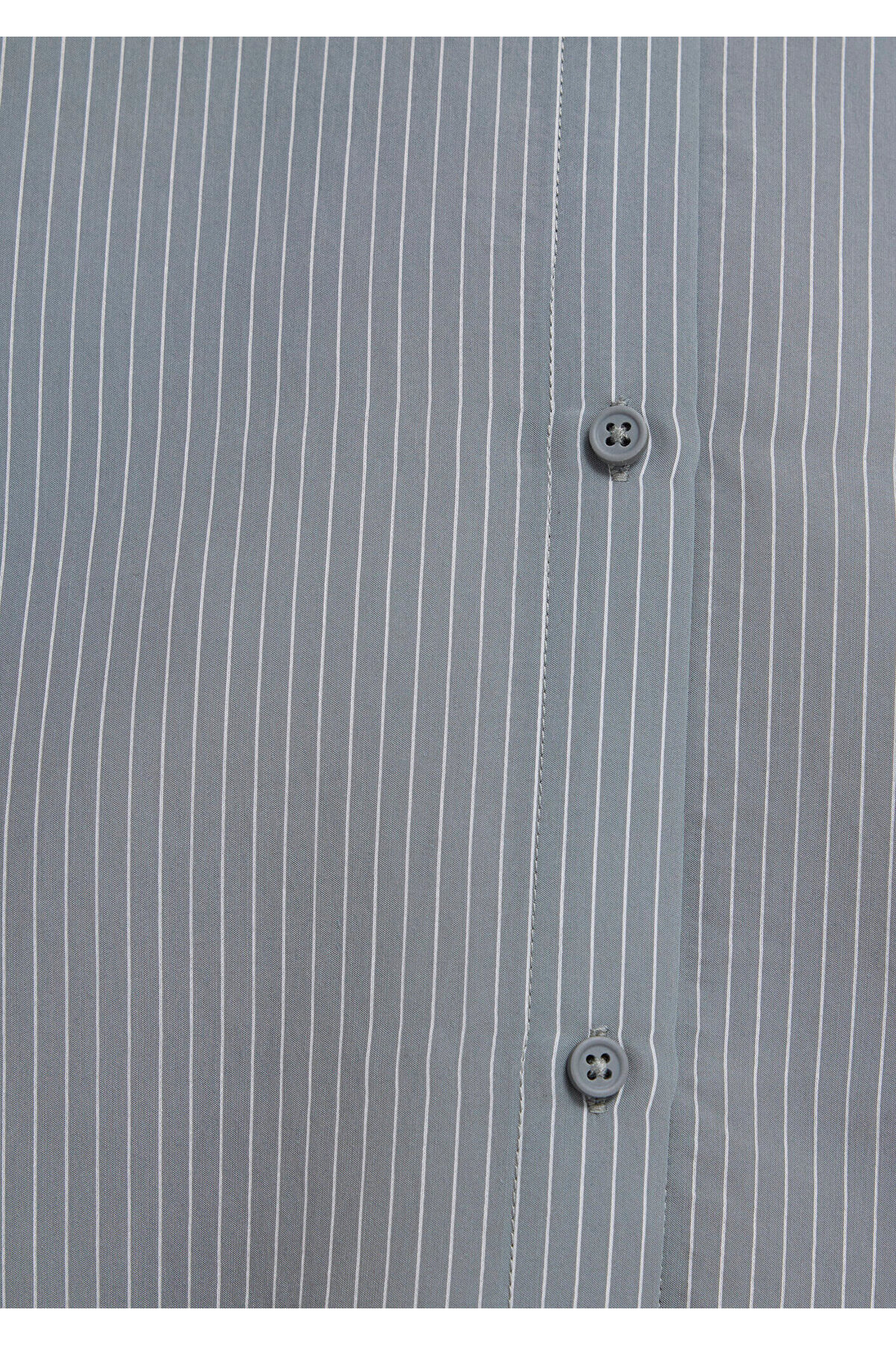 Mavi Çizgili (TENCEL™) Liyosel Karışımlı Gömlek Regular Fit / Normal Kesim 1211374-88069 görsel 8