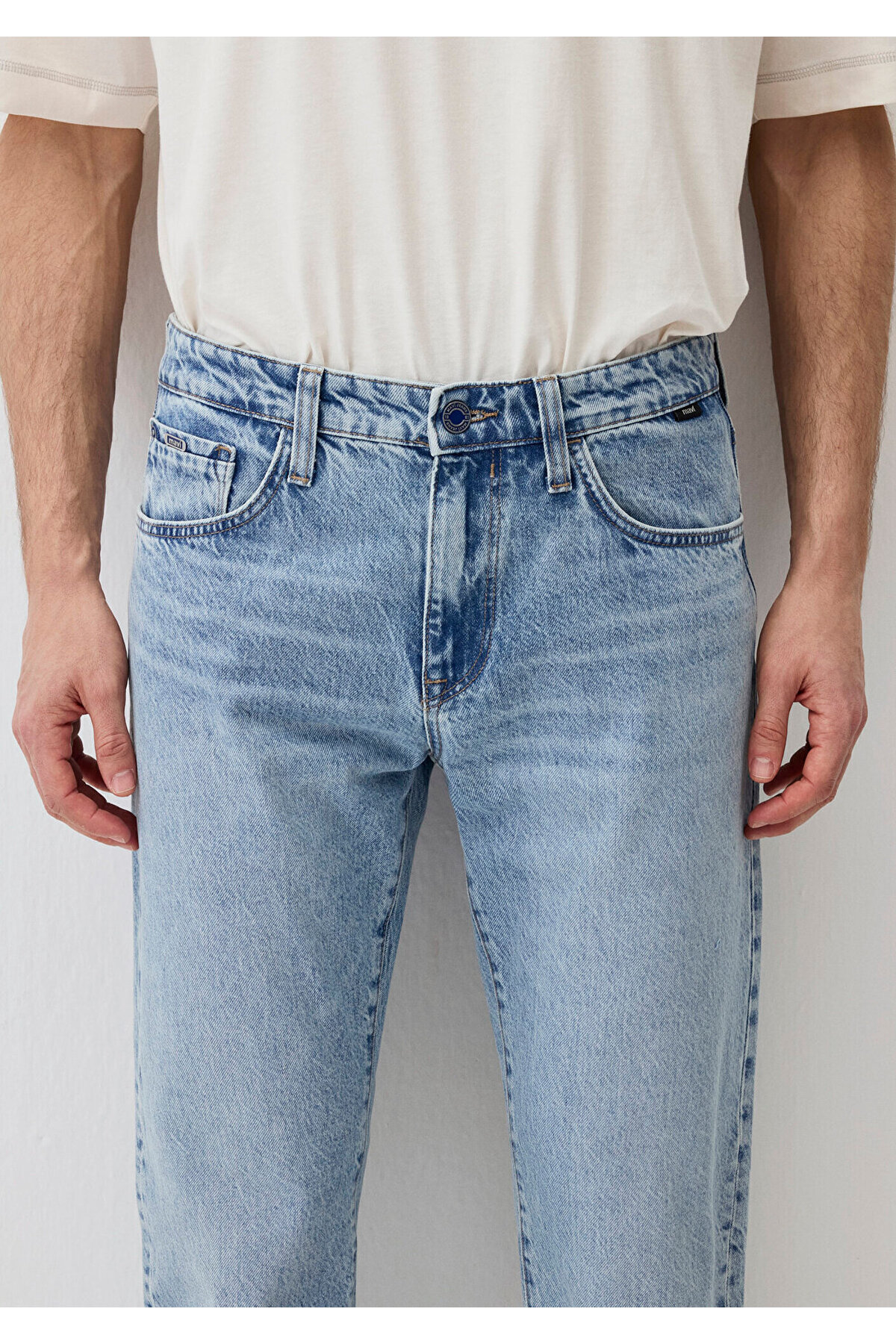Mavi London Premium Blue Açık Jean Pantolon 0010172-89642 görsel 8