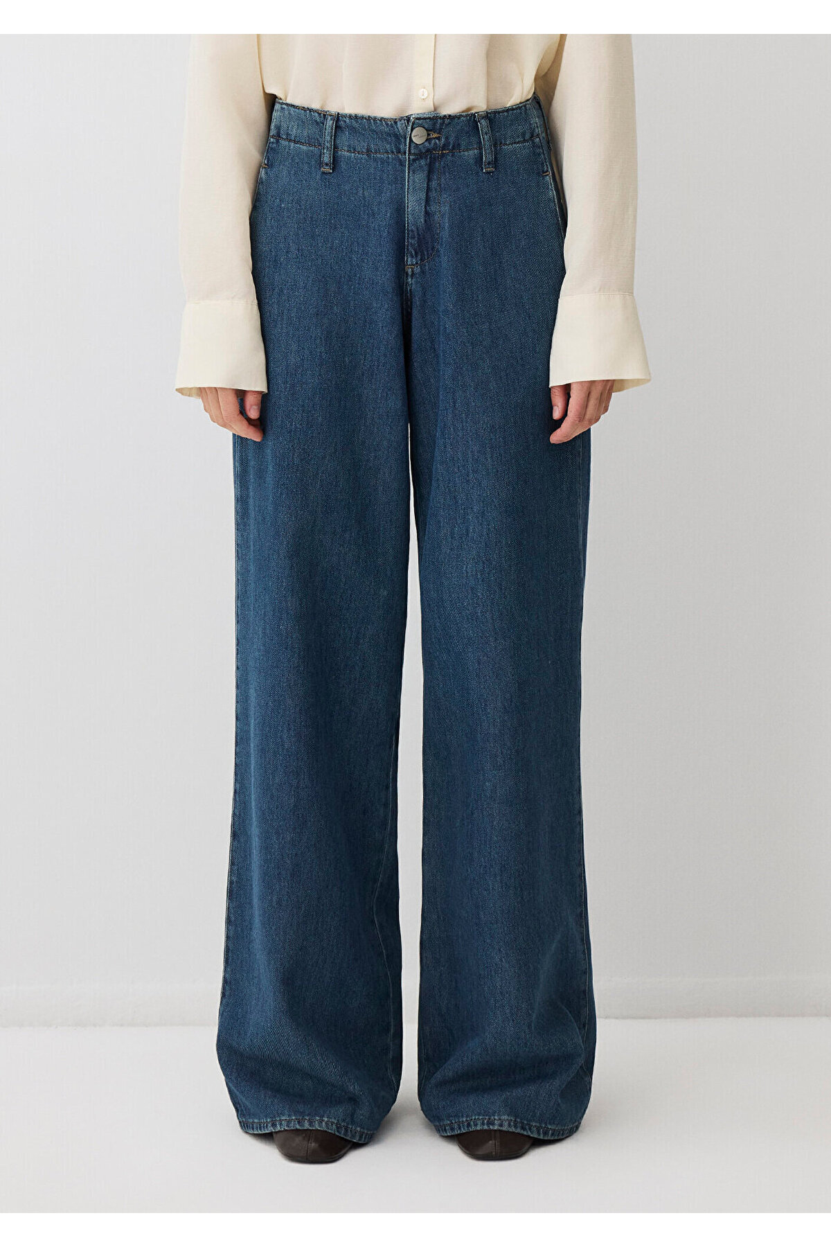 Mavi Maribel Edition Puslu Indigo Mavisi Jean Pantolon 1012666-90558 görsel 3