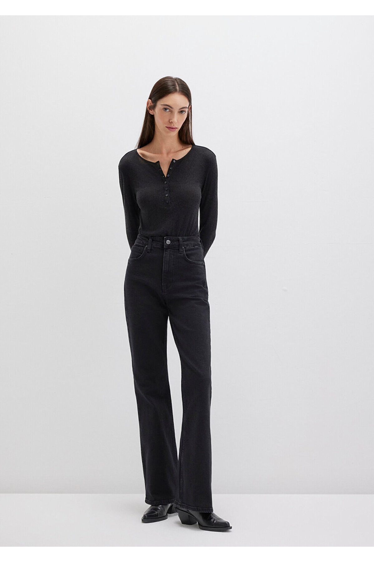 Mavi Los Angeles Icon Koyu Gri Smoke Jean Pantolon 1010349-90511 görsel 2