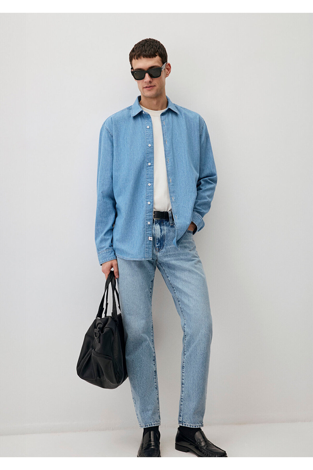 Mavi London Premium Blue Açık Jean Pantolon 0010172-89642 görsel 2