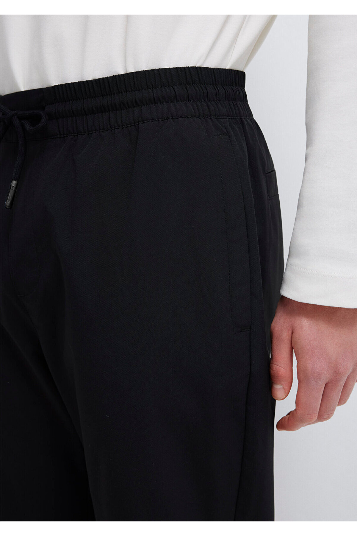Mavi Siyah Spor Pantolon 0010463-71379 görsel 6
