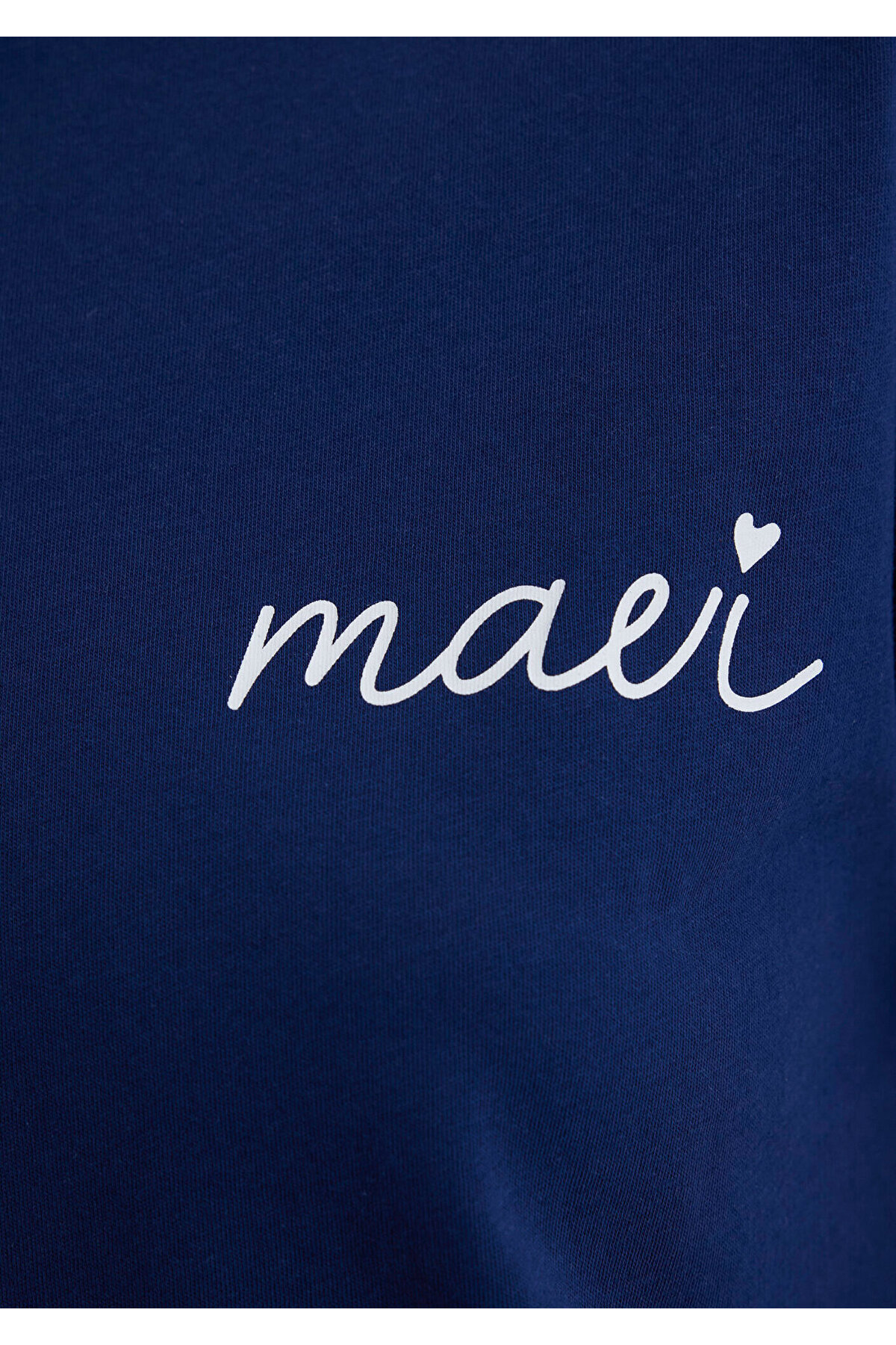 Mavi Logo Baskılı Lacivert Tişört Semi Slim Fit / Yarı Dar Kesim 1612962-70722 görsel 7