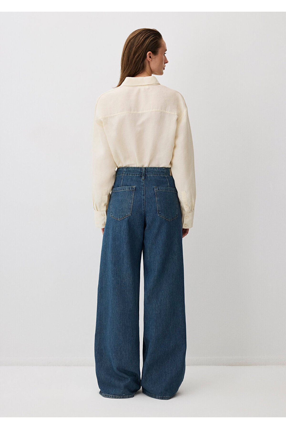 Mavi Maribel Edition Puslu Indigo Mavisi Jean Pantolon 1012666-90558 görsel 4