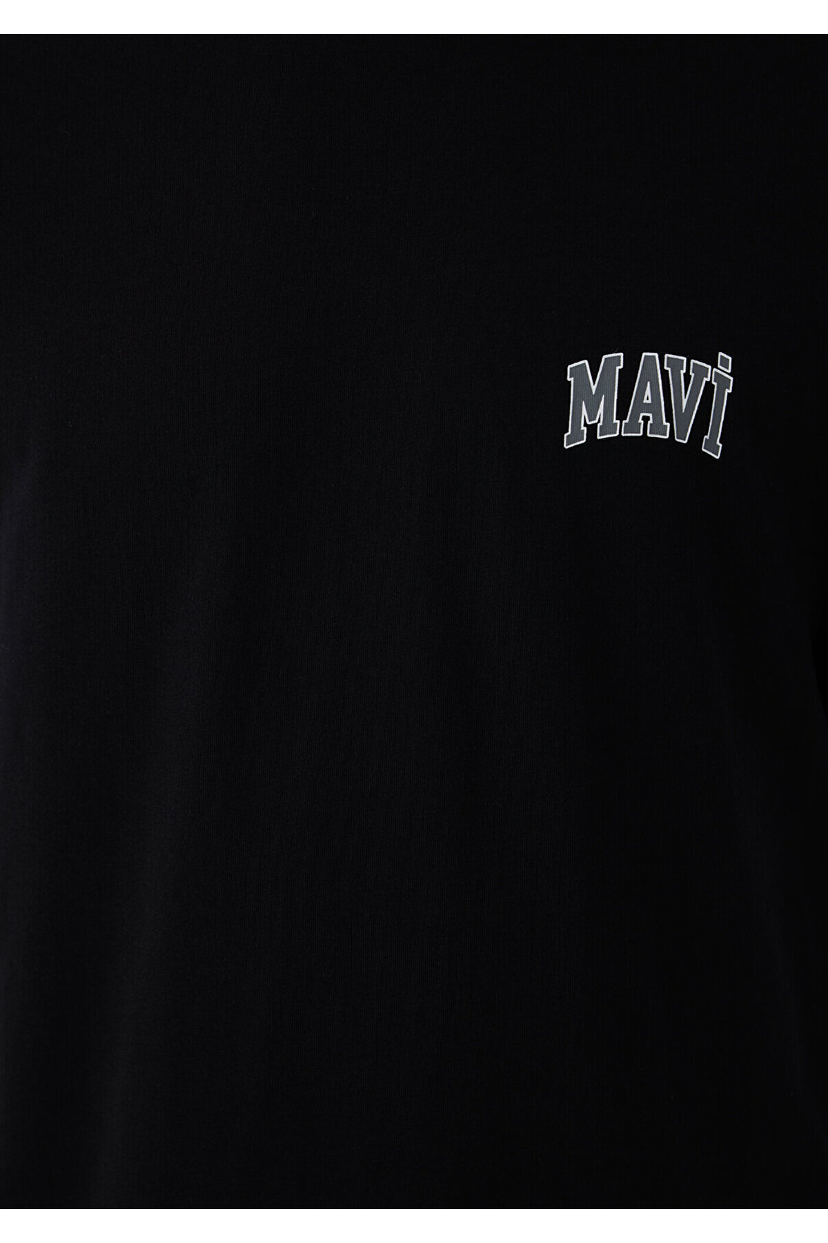 Mavi Logo Baskılı Siyah Tişört Regular Fit / Normal Kesim 0611714-900 görsel 7
