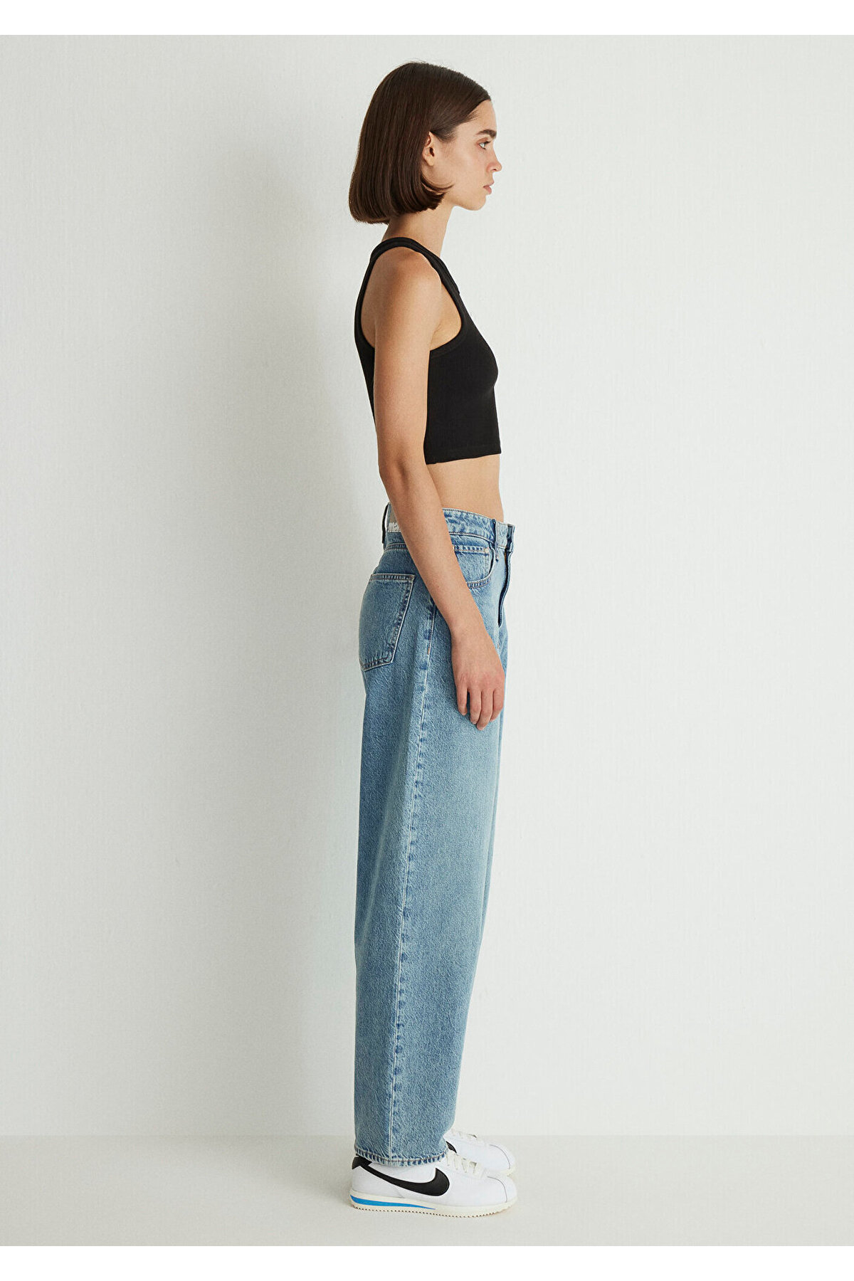 Mavi Leila Real Blue Indigo Mavisi Jean Pantolon 1010600-87776 görsel 8