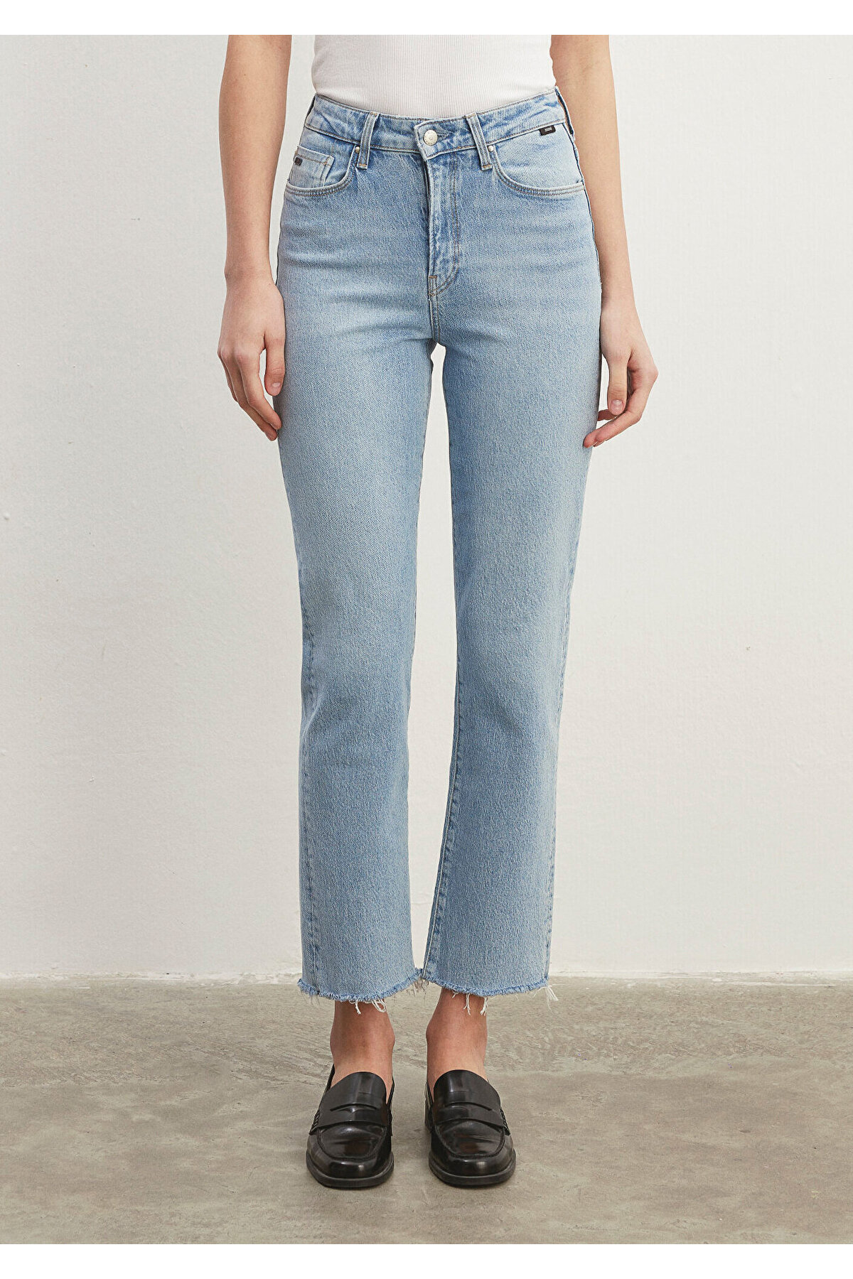 Mavi New York Classic Denim Buz Jean Pantolon 101441-86391 görsel 5