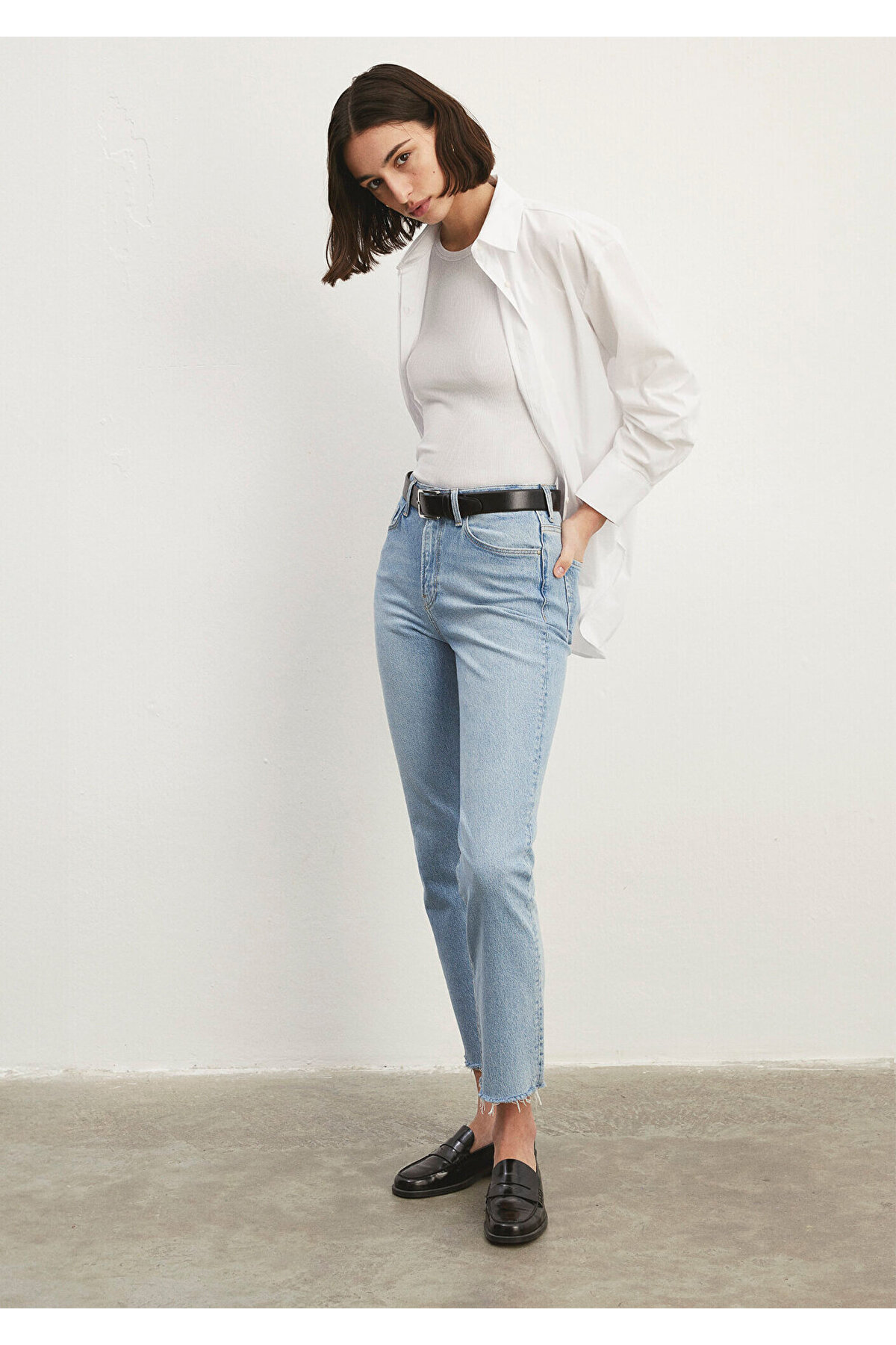 Mavi New York Classic Denim Buz Jean Pantolon 101441-86391 görsel 3