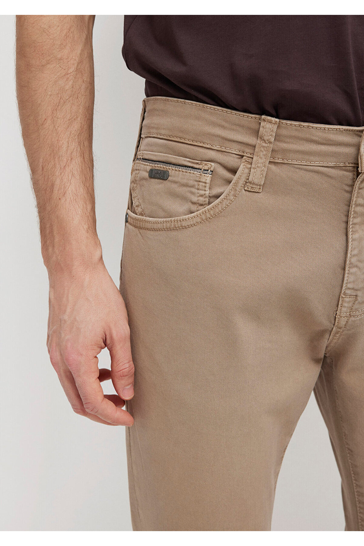 Mavi Jake Black Koyu Bej Gabardin Pantolon 0042281549 görsel 7
