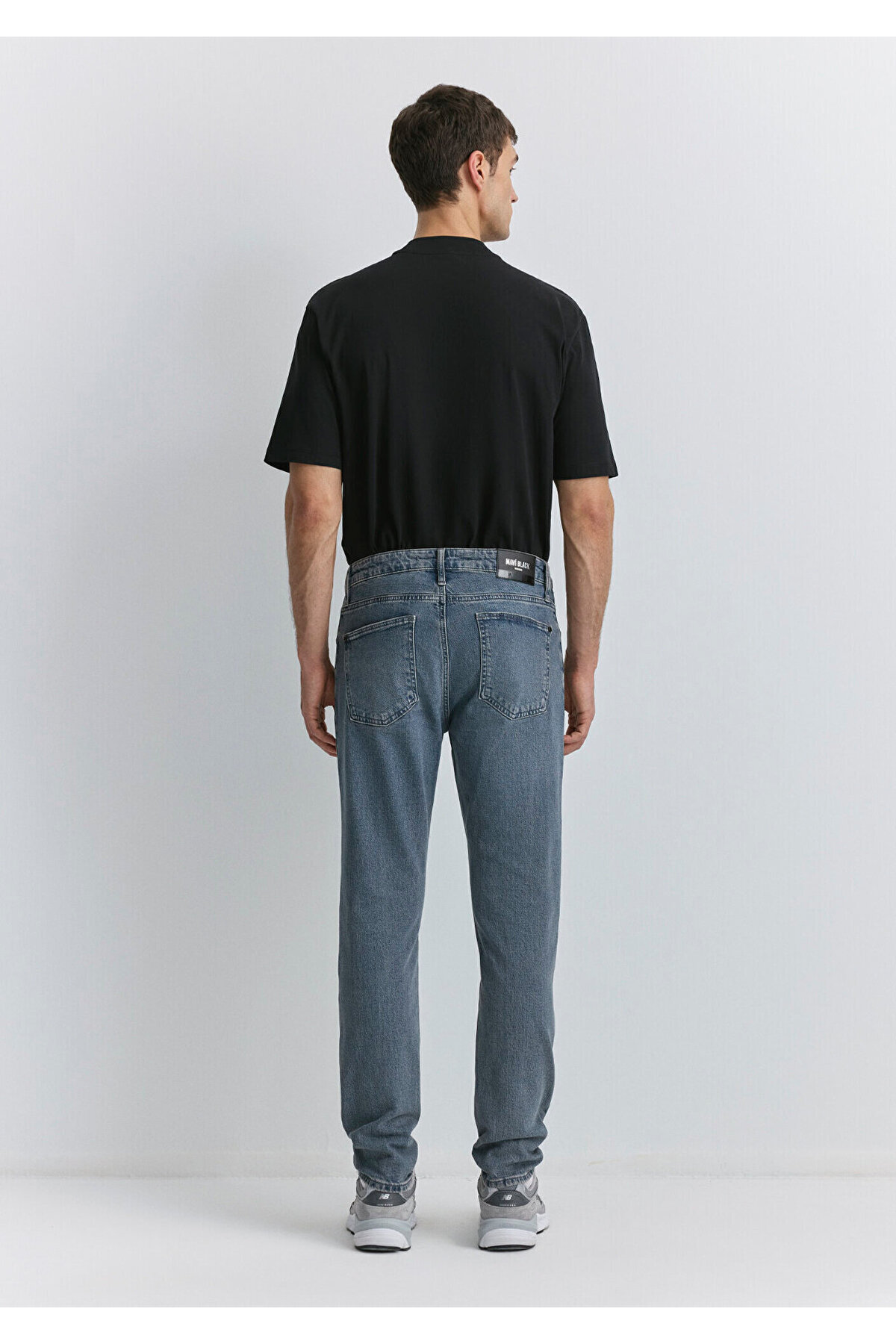 Mavi Milan Black Puslu Indigo Mavisi Jean Pantolon 0081089341 görsel 4