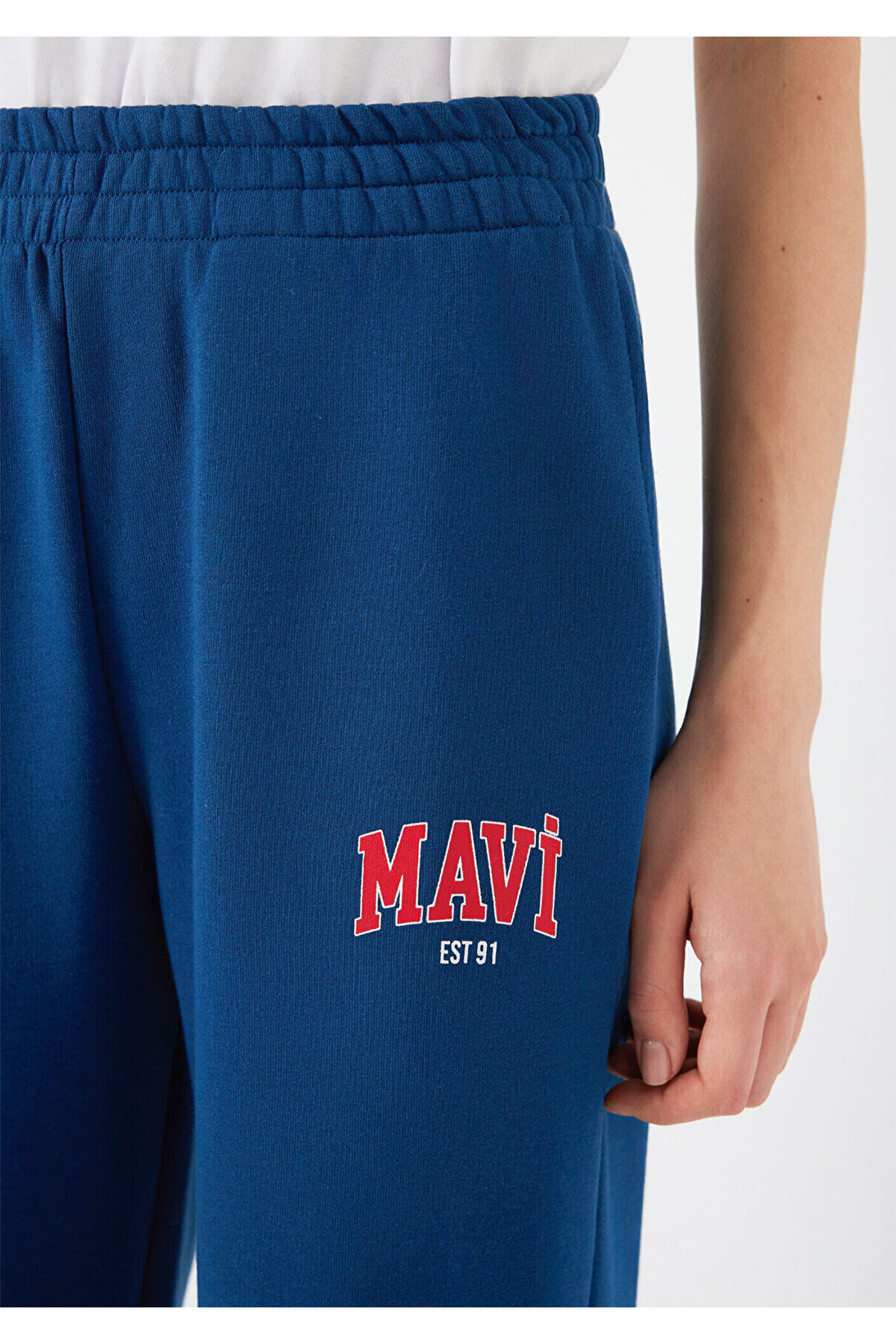 Mavi Logo Baskılı Lacivert Eşofman Altı 1010757-82625 görsel 6