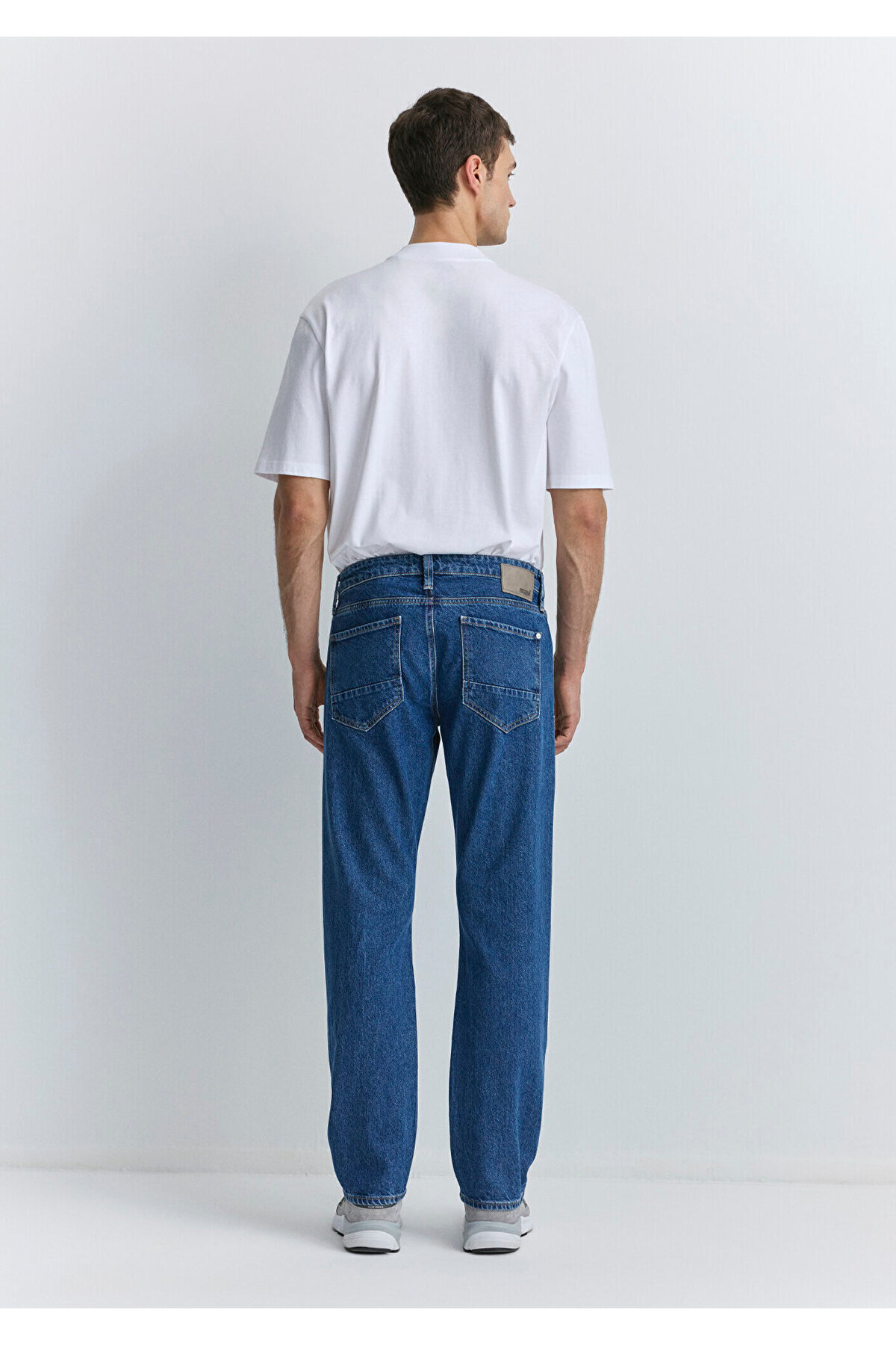 Mavi Hunter 90lar İndigo Mavisi Jean Pantolon 0020233733 görsel 4