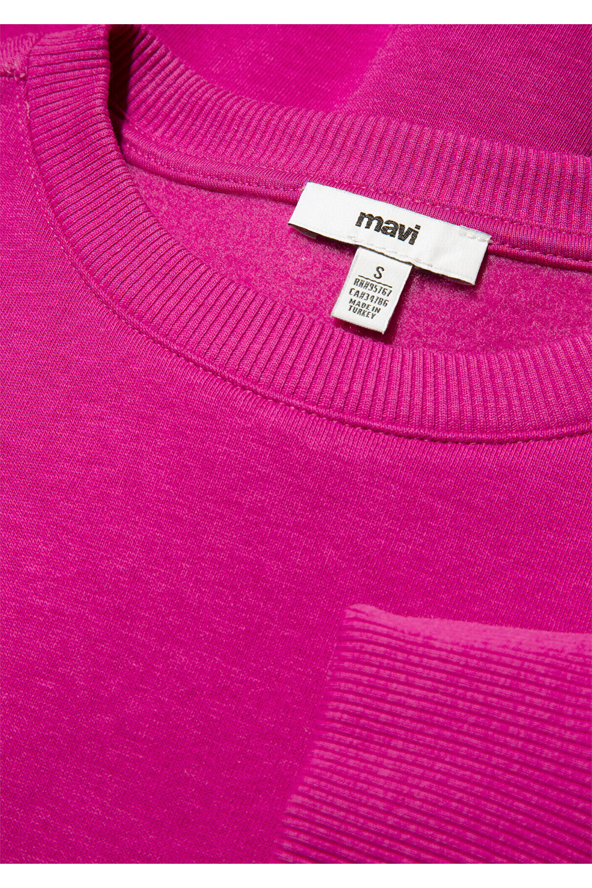 Mavi Logo Baskılı Pembe Sweatshirt 1611656-70943 görsel 7