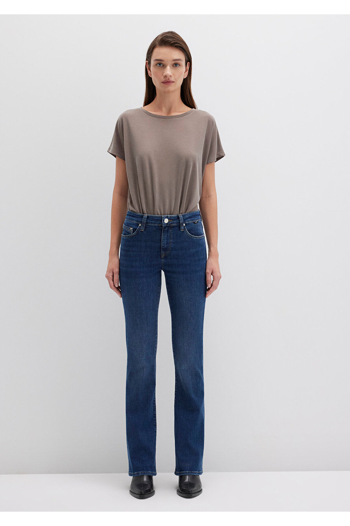Mavi Molly Everyday Vintage Koyu Jean Pantolon 1013683047 görsel 3