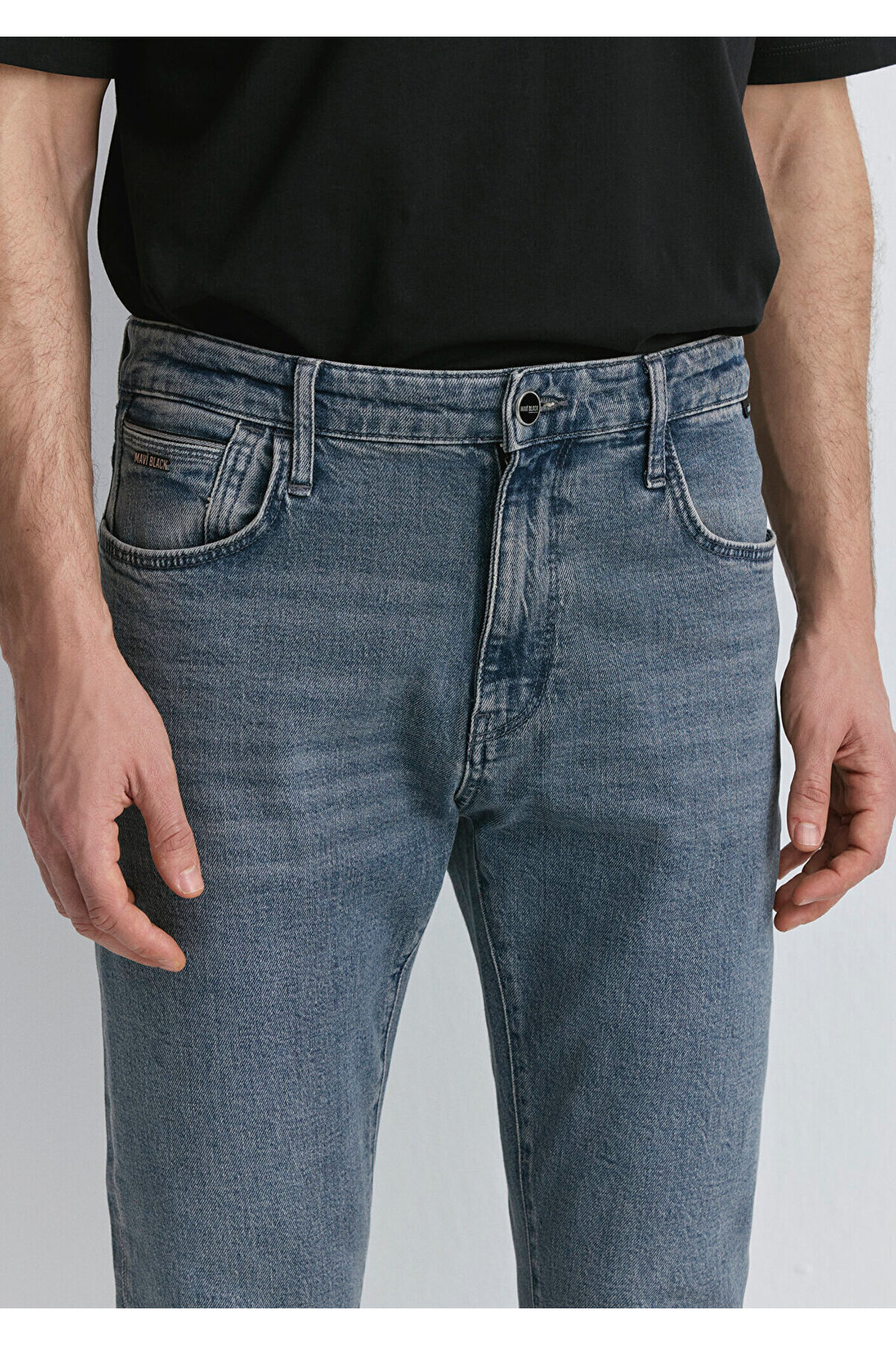 Mavi Milan Black Puslu Indigo Mavisi Jean Pantolon 0081089341 görsel 7