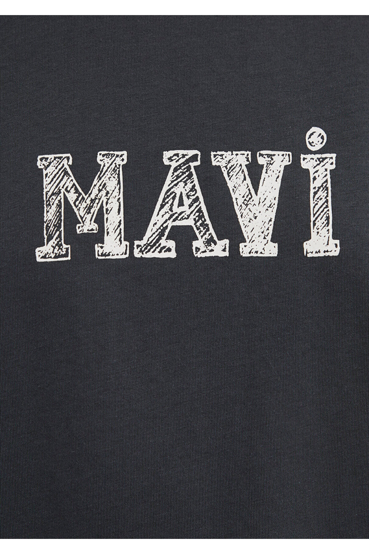 Mavi Baskılı Antrasit Tişört Regular Fit / Normal Kesim 1612232-34853 görsel 7
